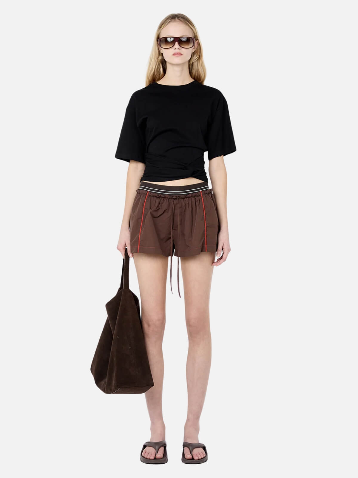 Cyprus Twist Tee - Black