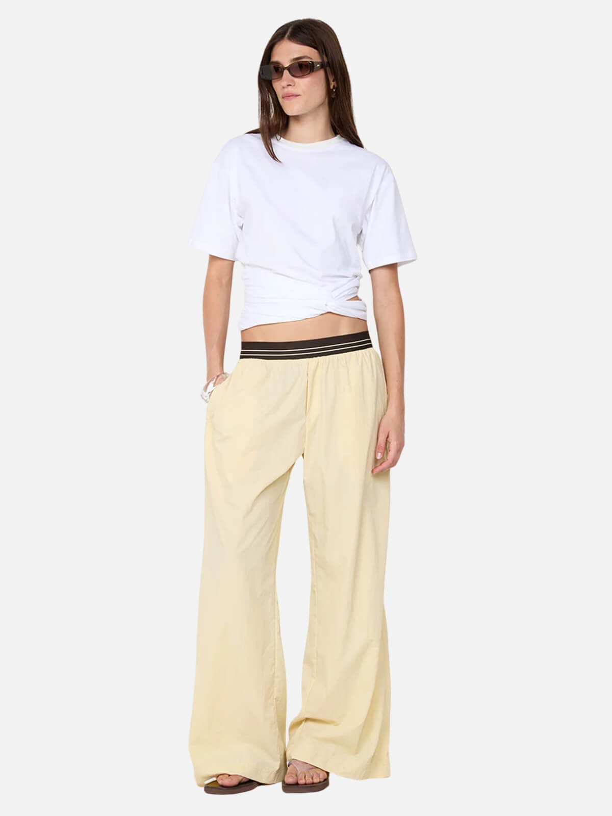 Cyprus Twist Tee - White