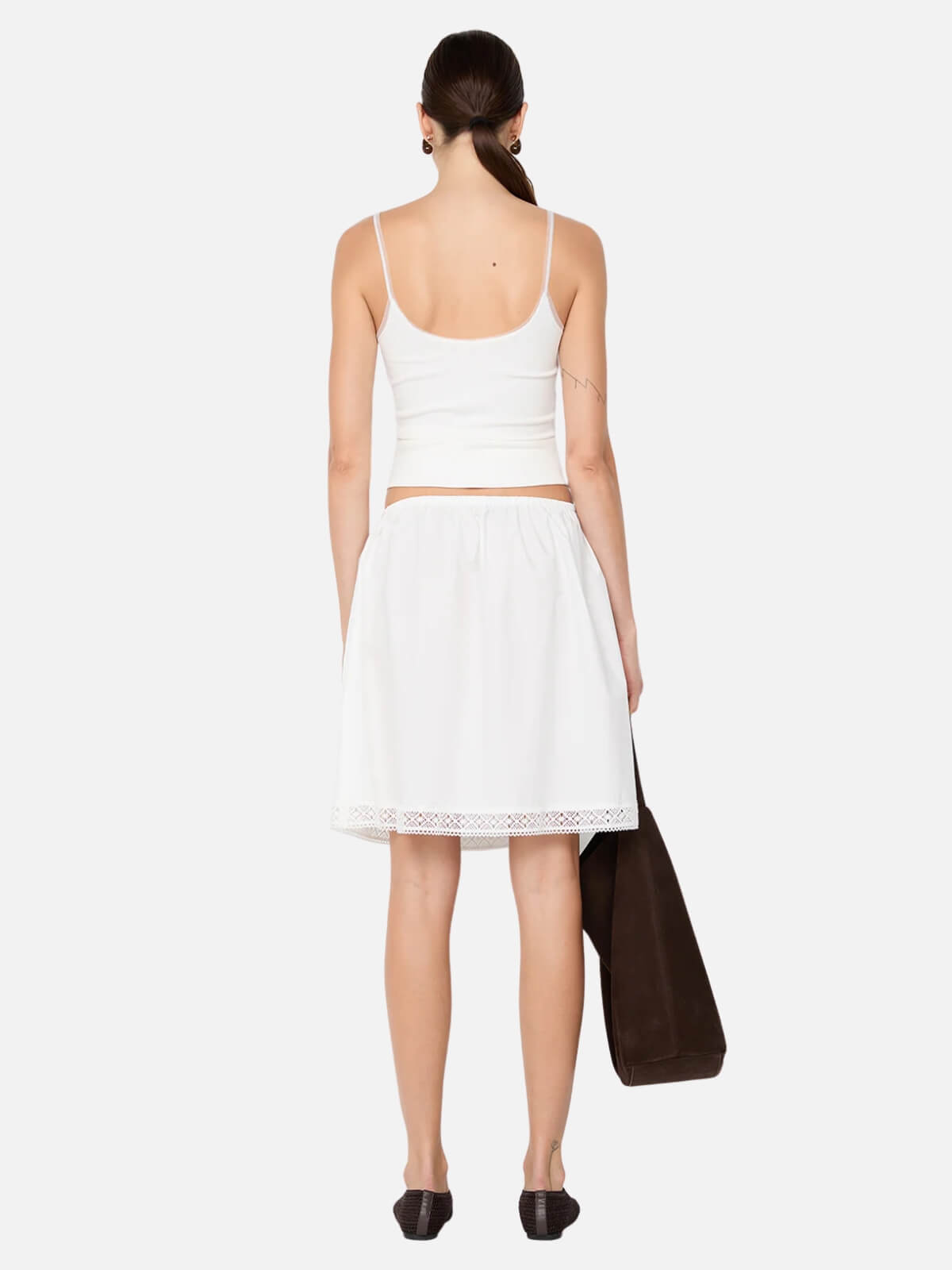 Bec + Bridge | Emerson Tank - White | Perlu