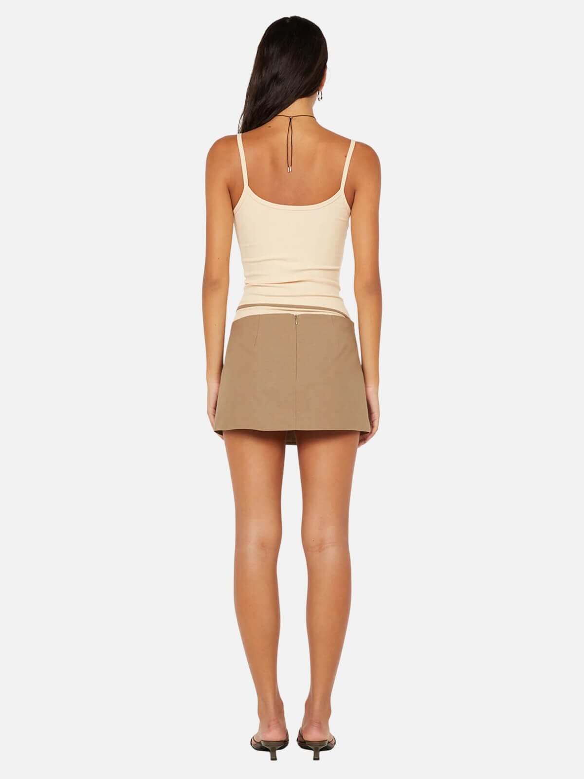 Bec + Bridge | Finn Mini Skirt - Olive | Perlu