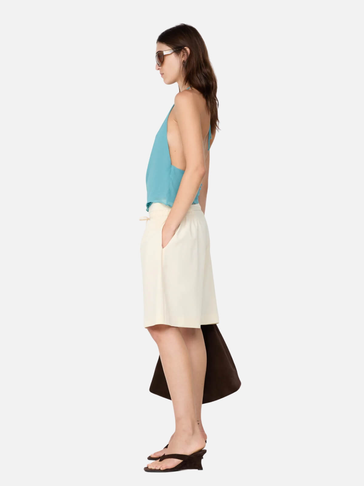 Landon Halter Top - Deep Seafoam