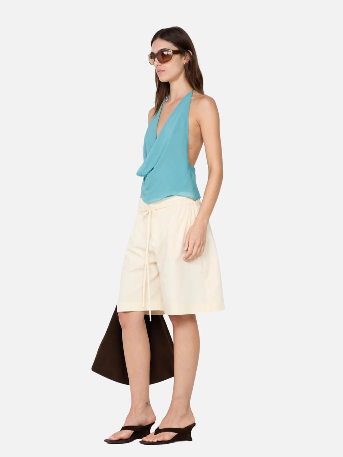 Landon Halter Top - Deep Seafoam