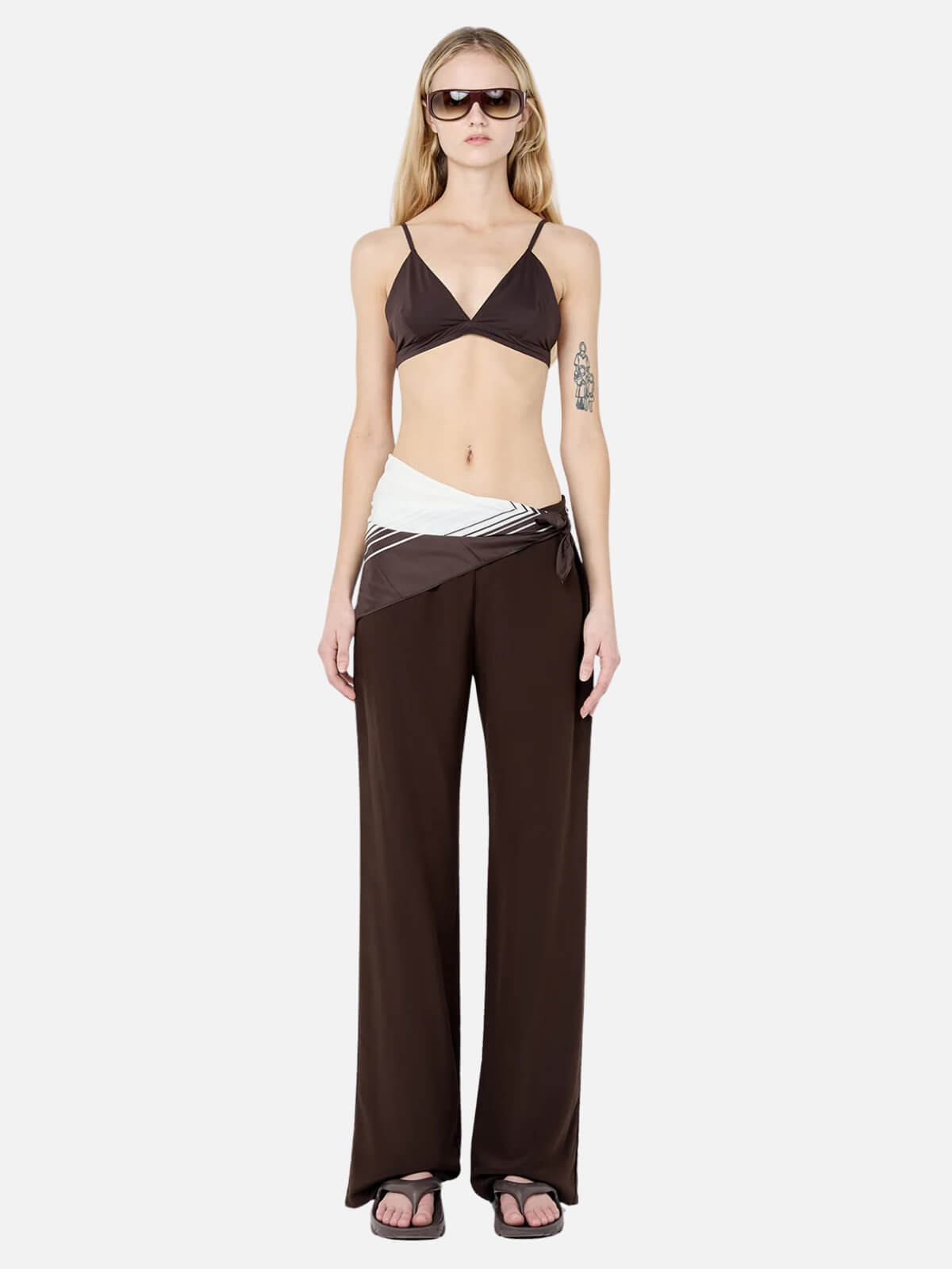 Bec + Bridge | Lucie Pant - Dark Chocolate | Perlu