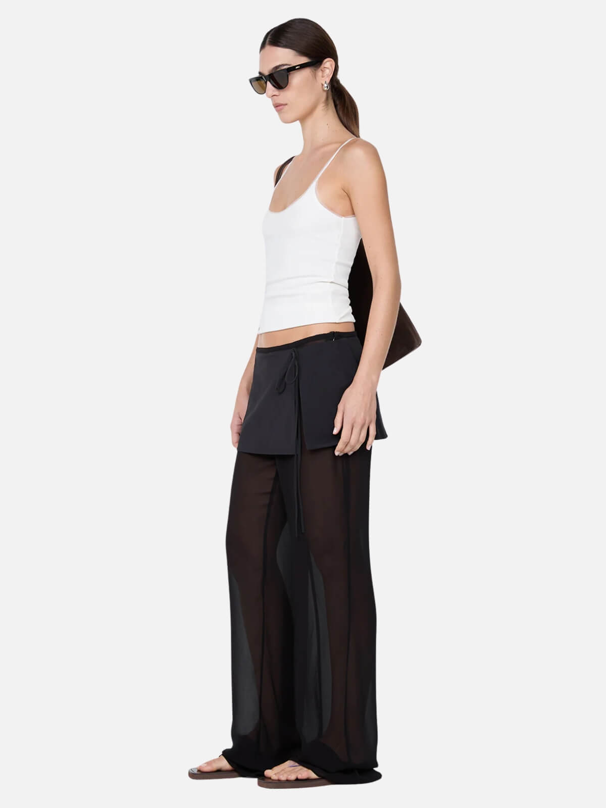 Maralia Overlay Pant - Black
