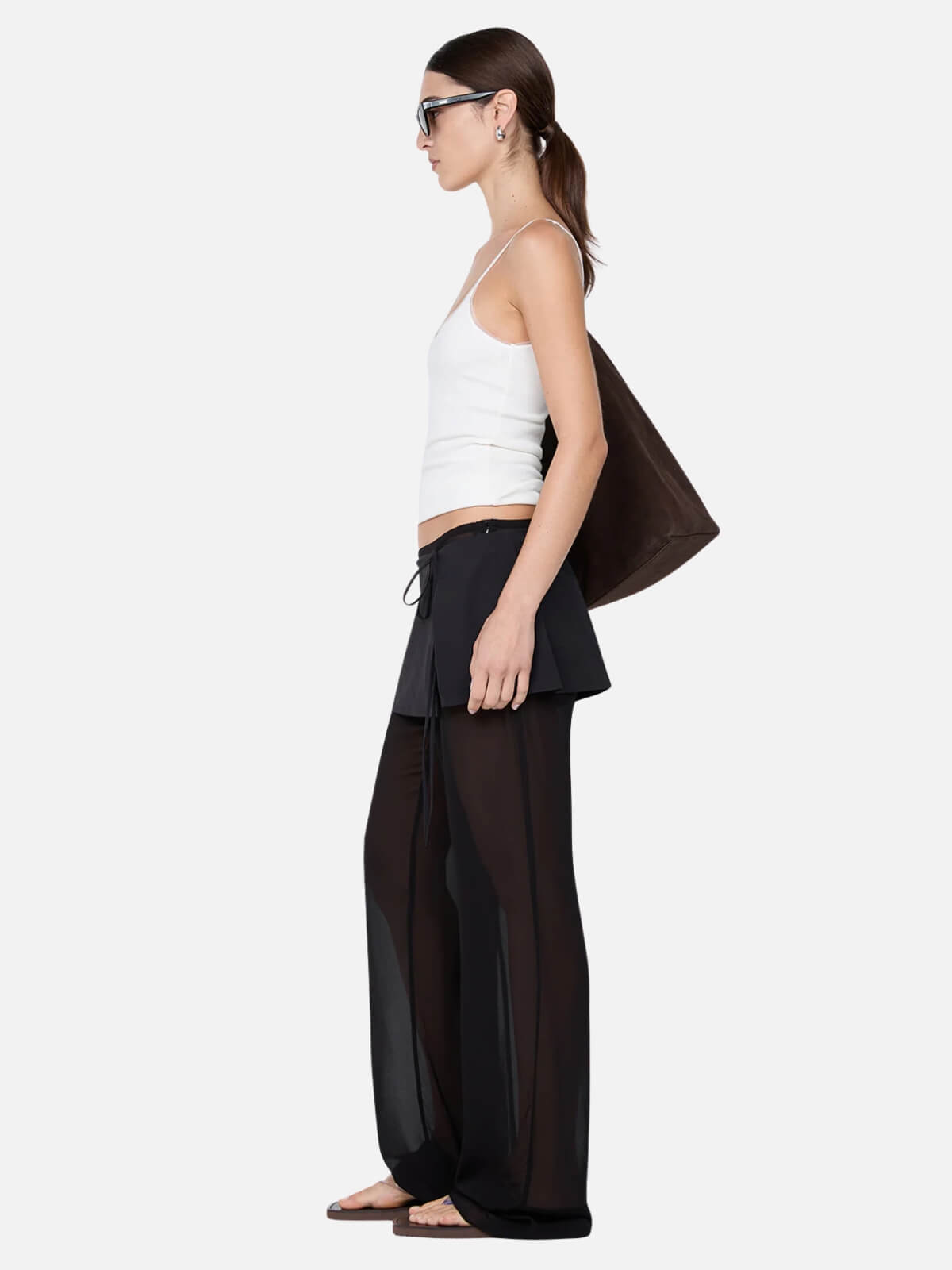 Maralia Overlay Pant - Black