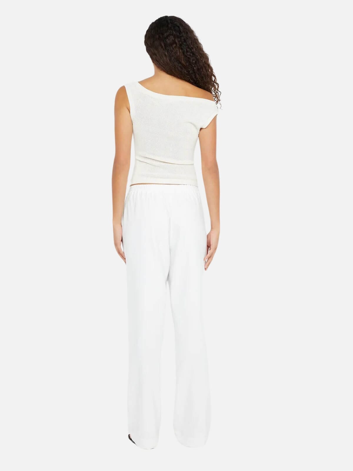 Bec + Bridge | Ninah Drawstring Pant - White | Perlu