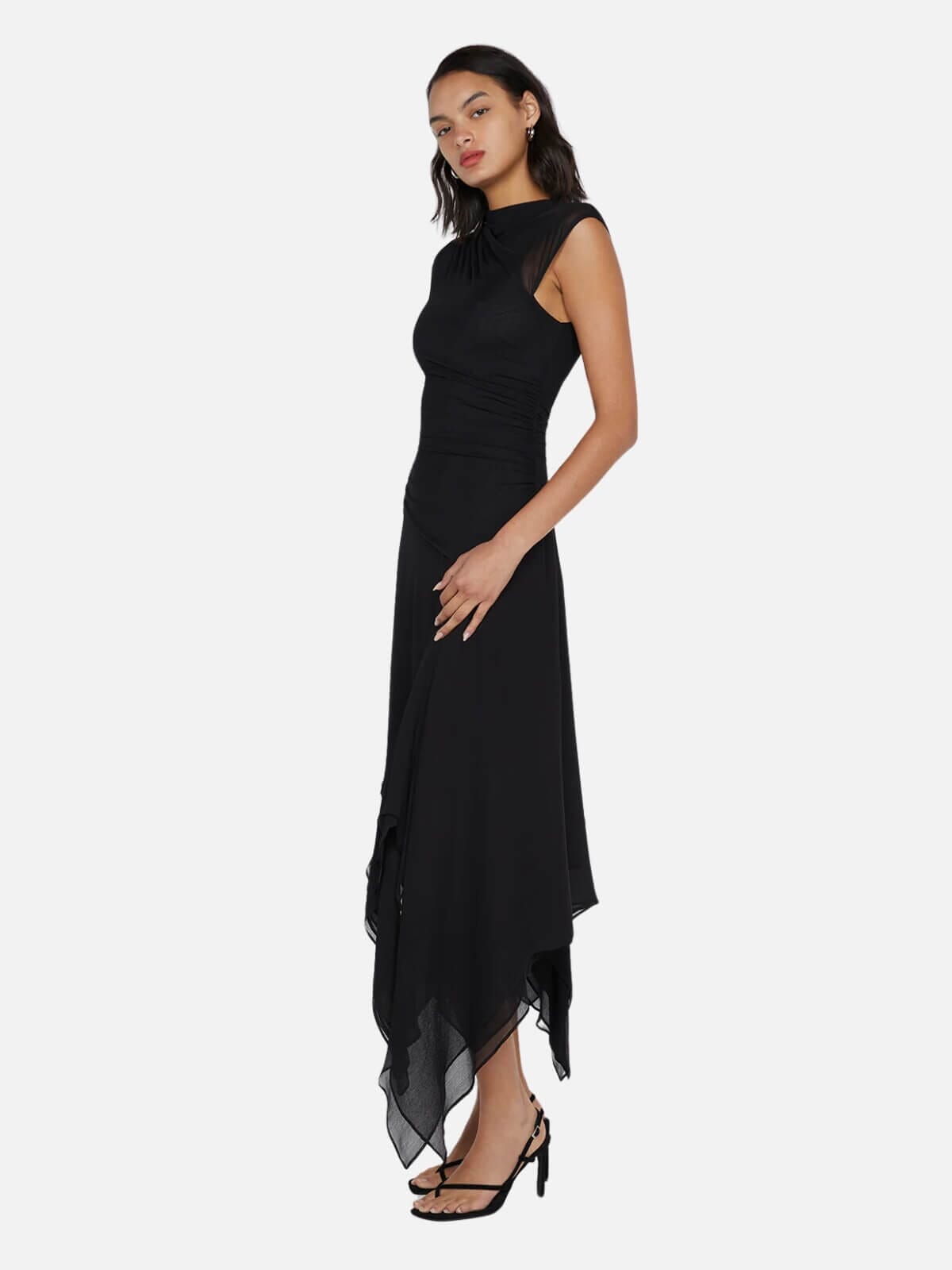 Noemi Asym Dress - Black