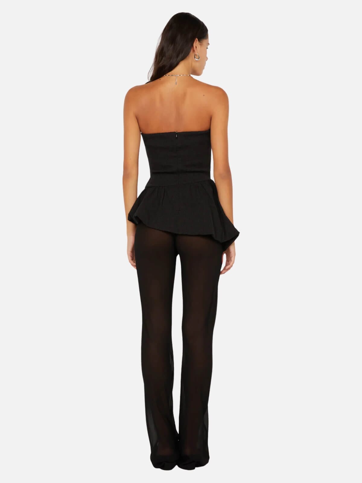 Bec + Bridge | Rowena Strapless Top - Black | Perlu