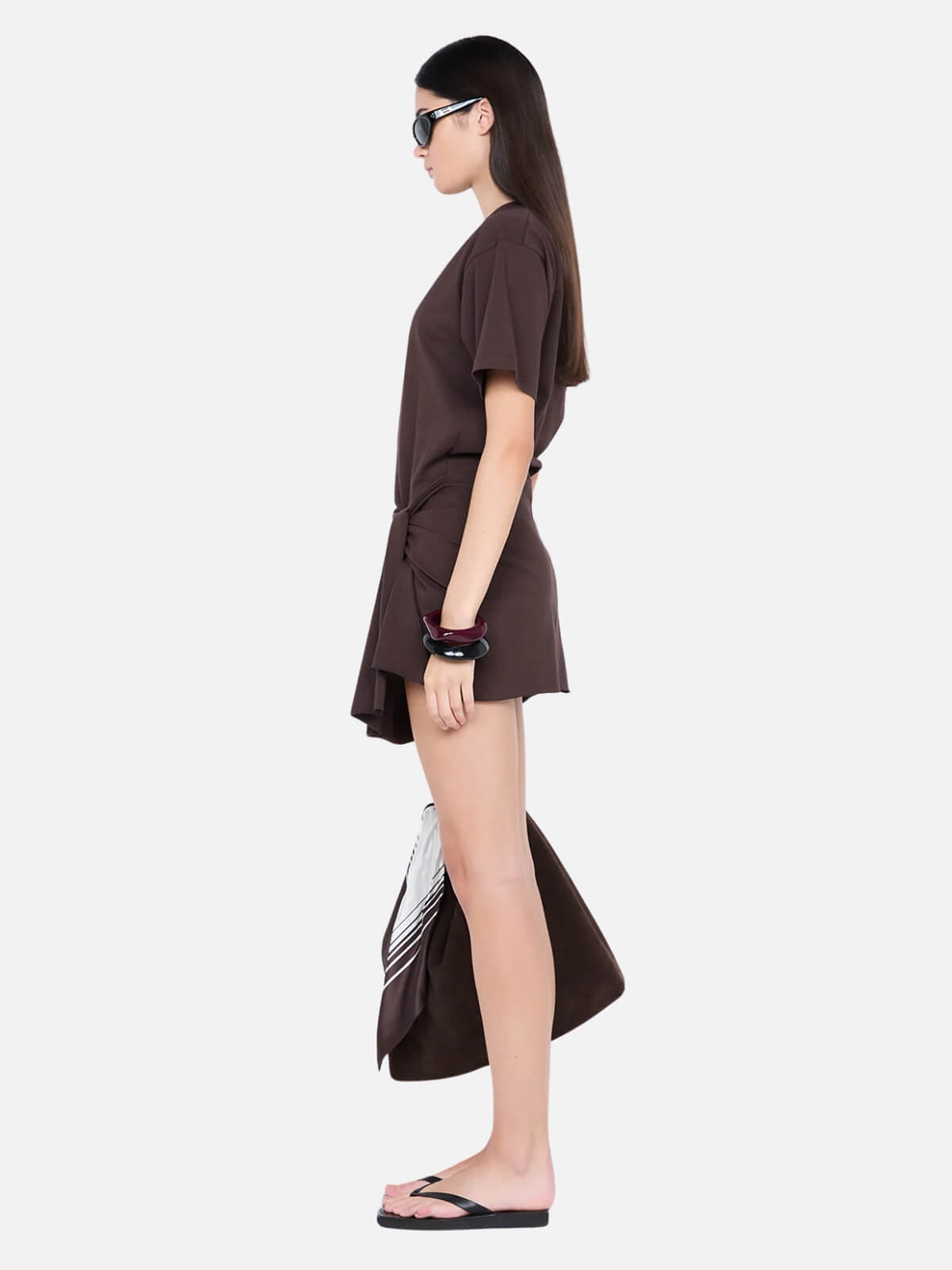 Simi Mini Dress - Dark Chocolate