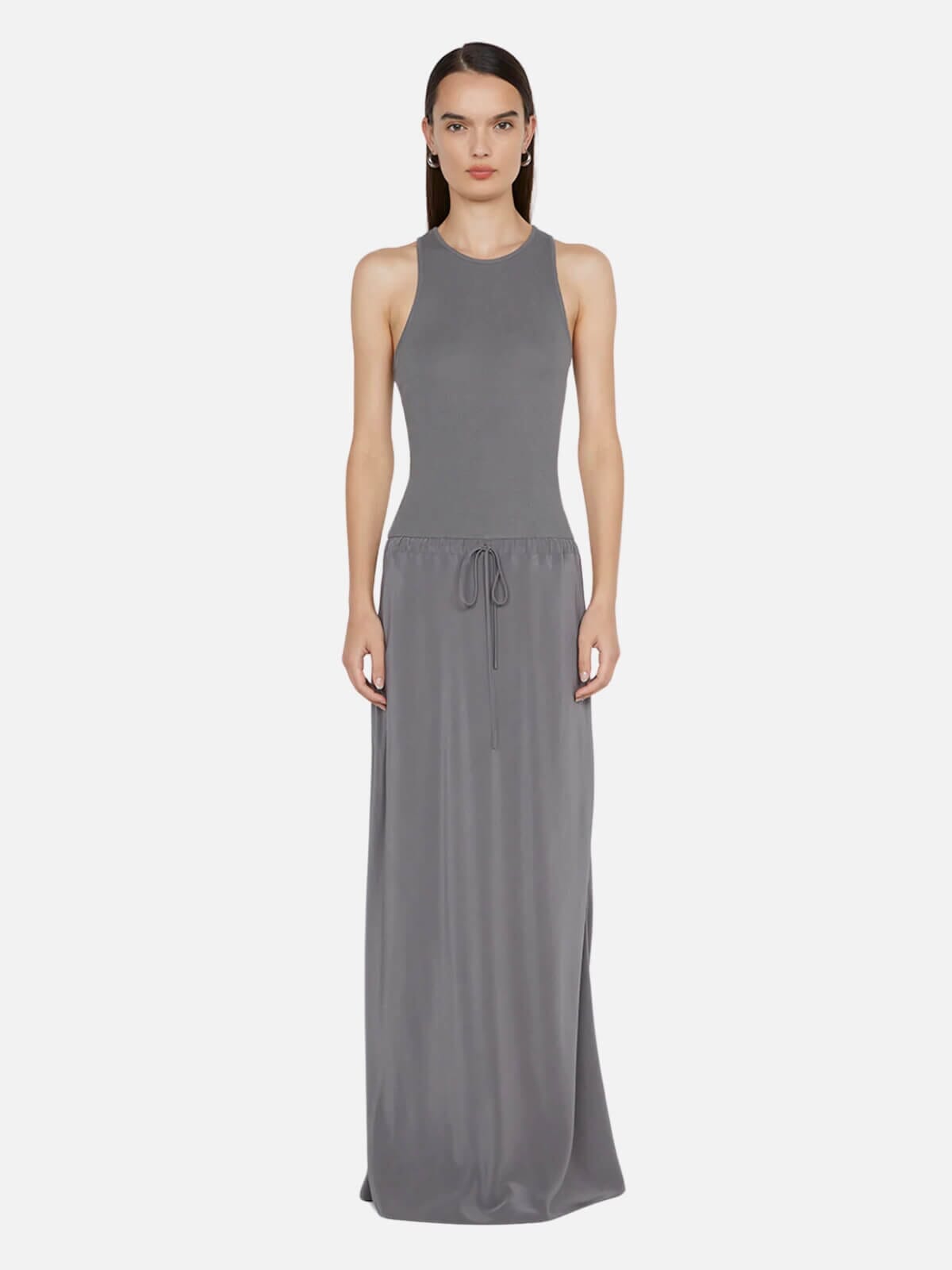 Bec + Bridge | Sola Racer Dress - Charcoal | Perlu