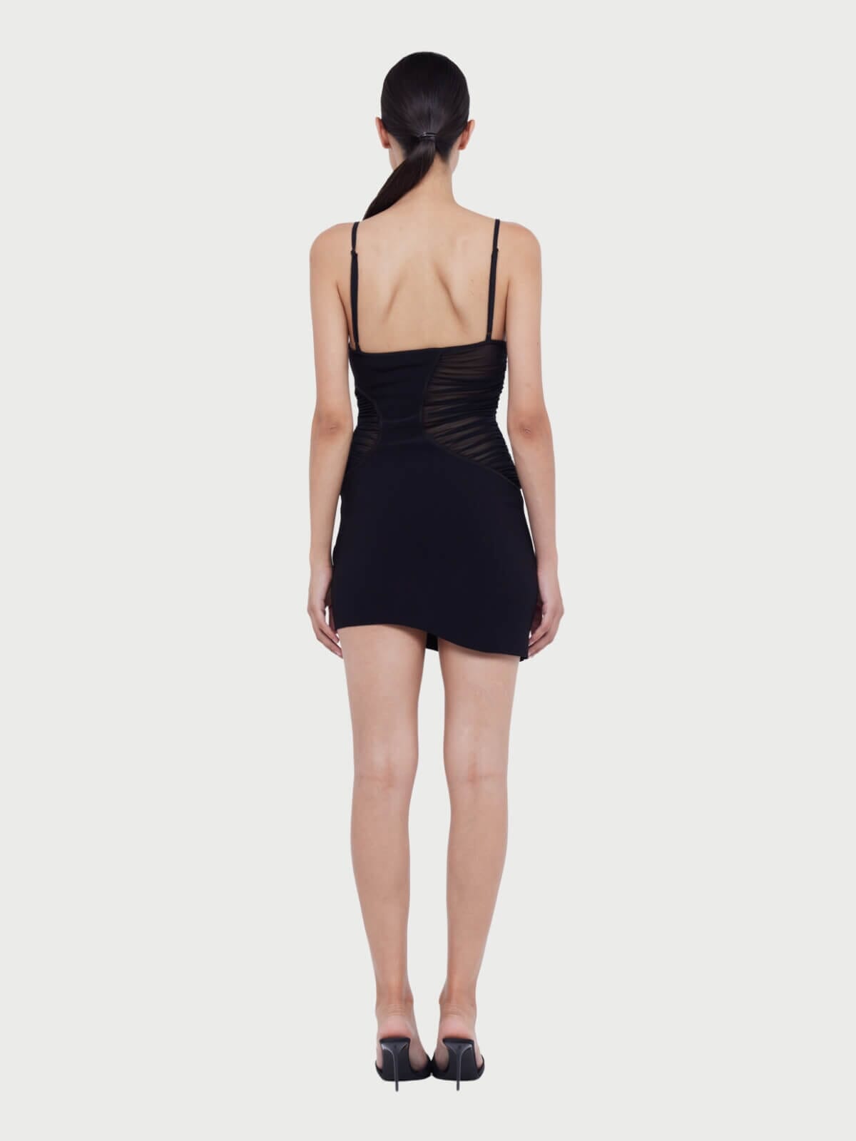 Bec + Bridge | Loren Asym Mini Dress - Black | Perlu