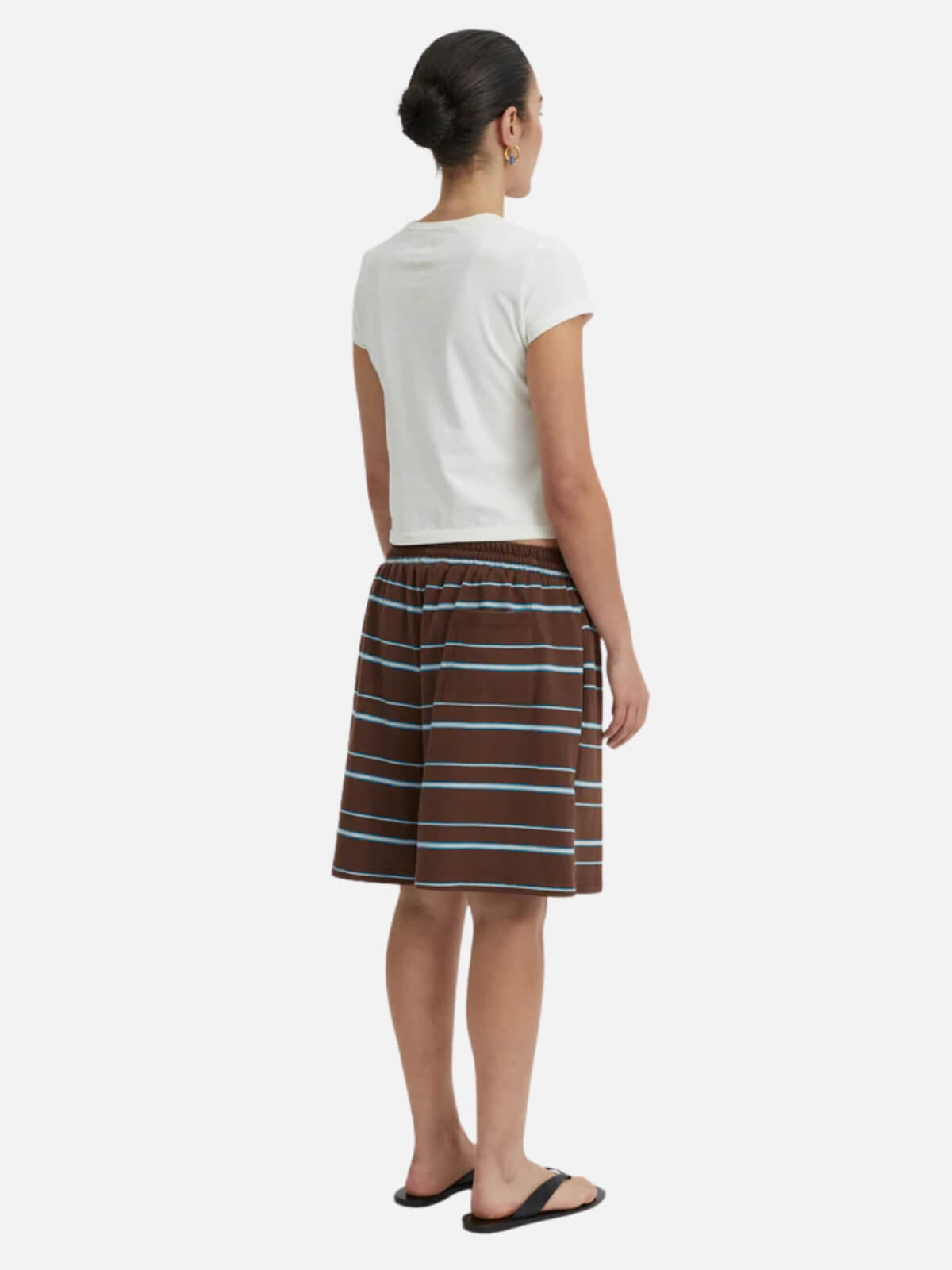 BLANCA | Aerin Shorts - Brown | Perlu