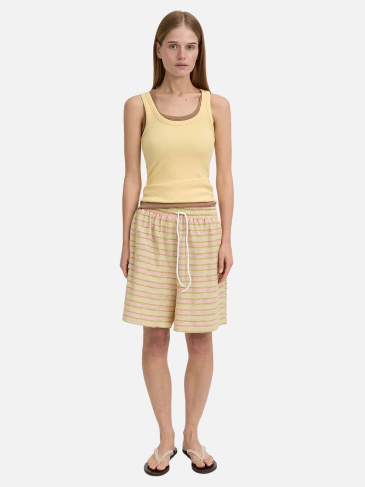 BLANCA | Antonia Tank - Butter | Perlu