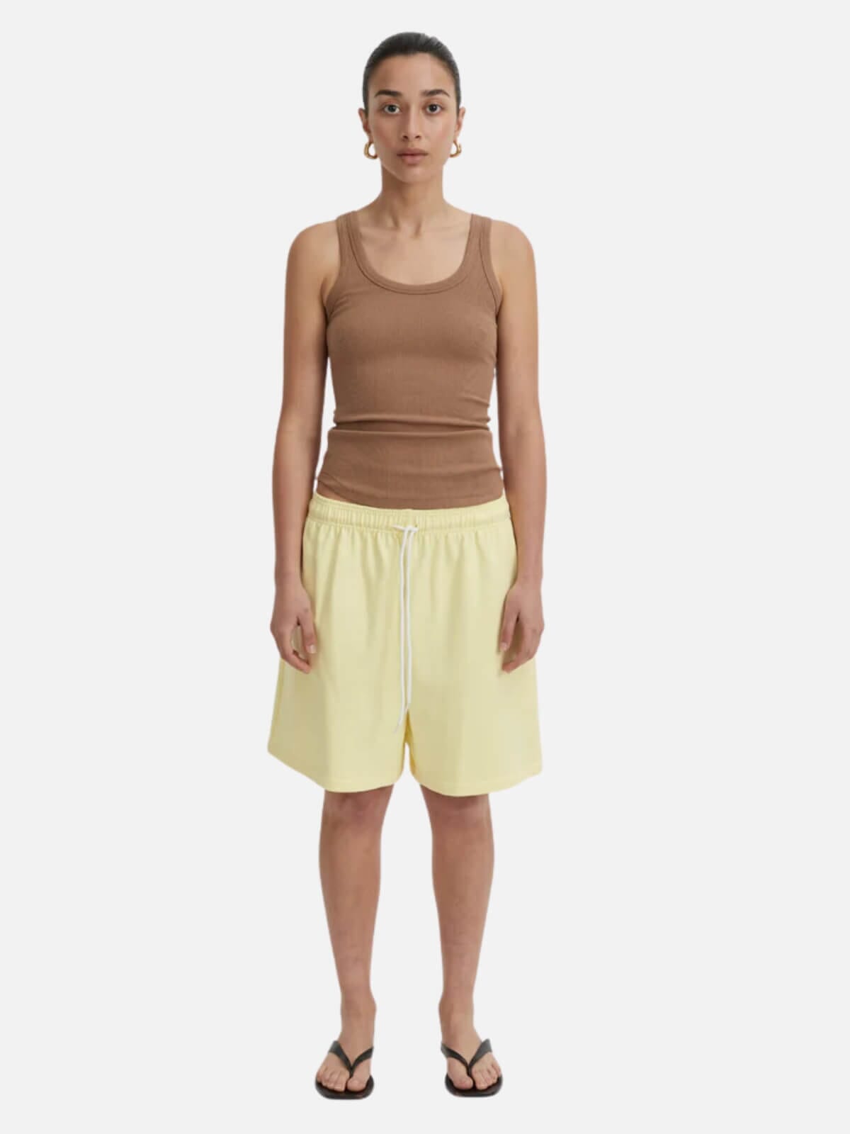 BLANCA | Antonia Tank - Coffee | Perlu