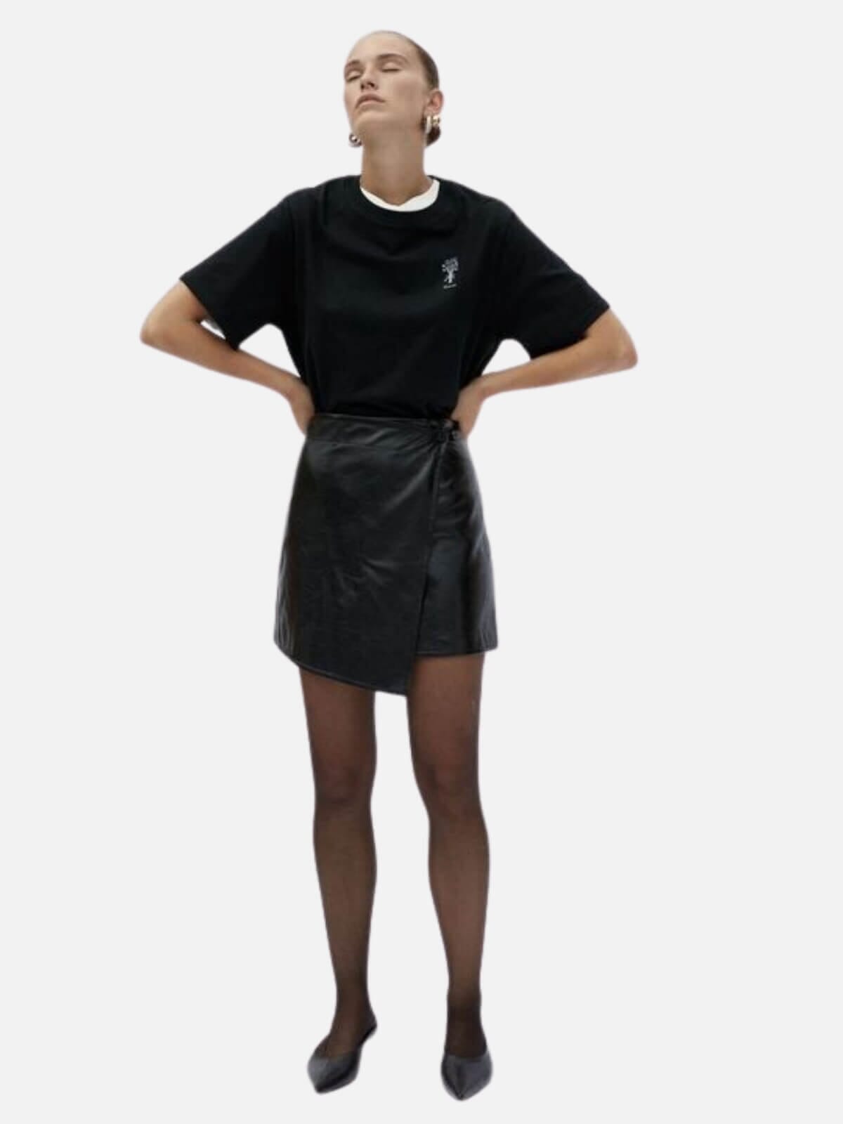 BLANCA | Hailey Mini Skirt - Black | Perlu