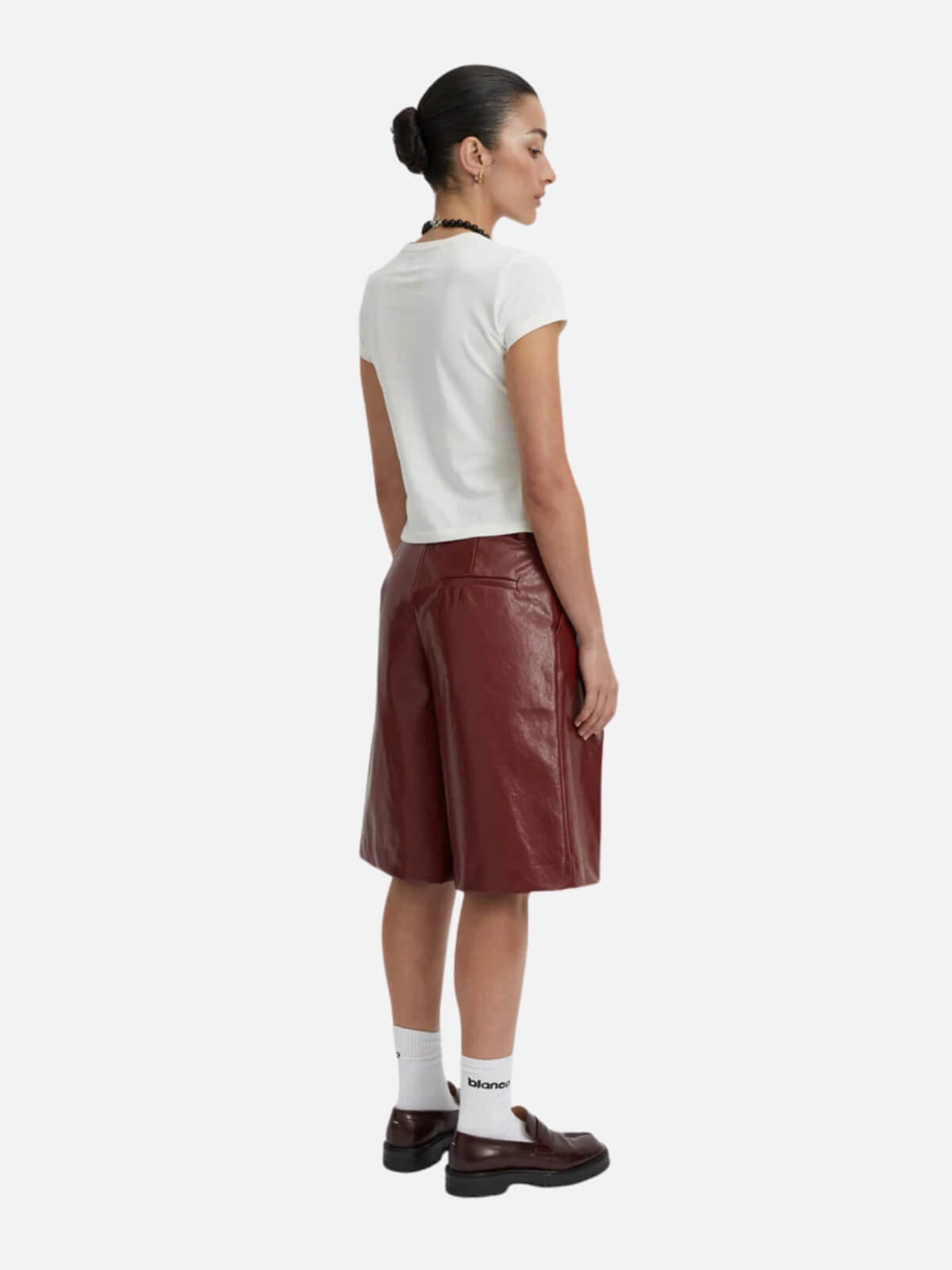 Laina Baby Tee - White