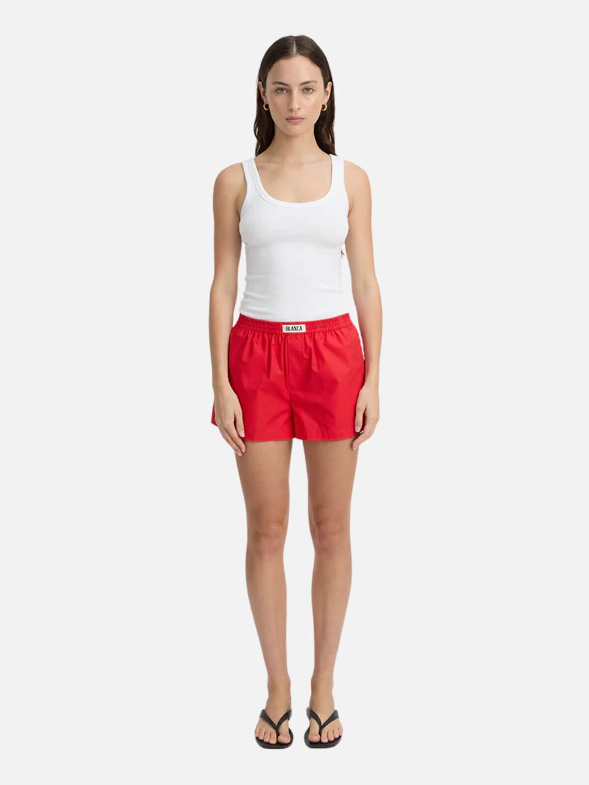 BLANCA | Rachel Shorts - Red | Perlu