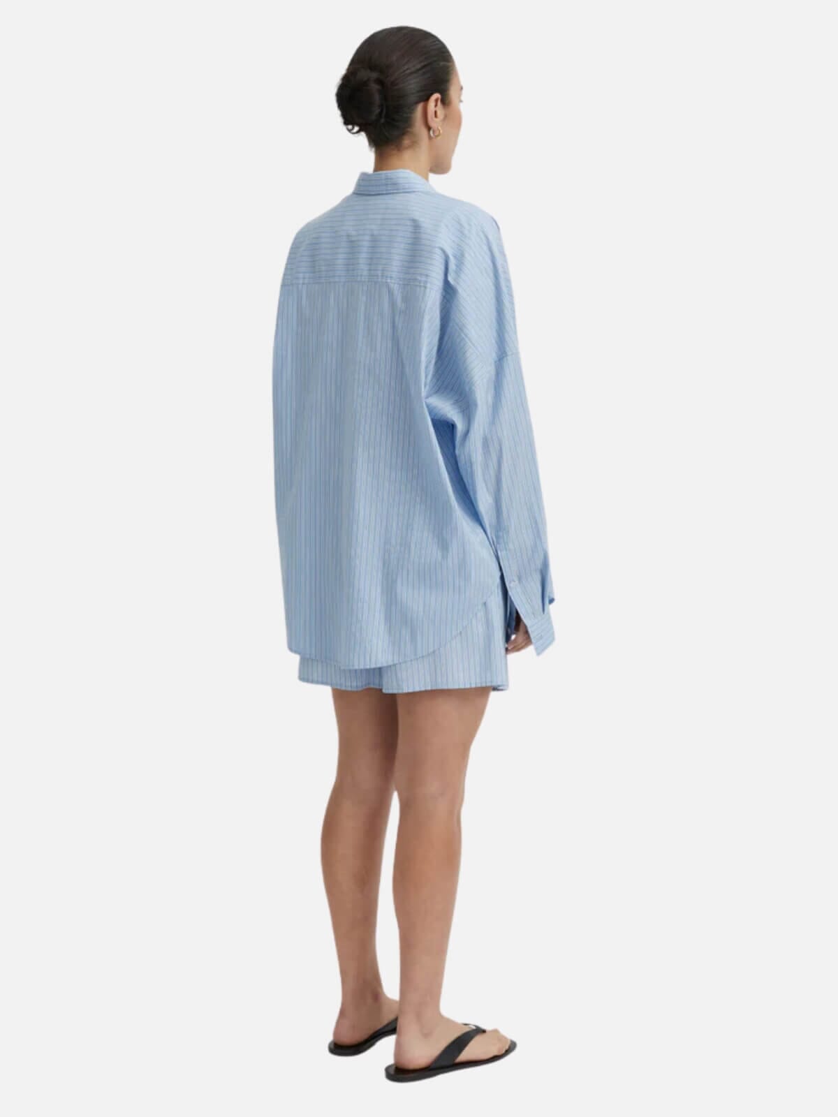BLANCA | Reva Shirt - Blue | Perlu