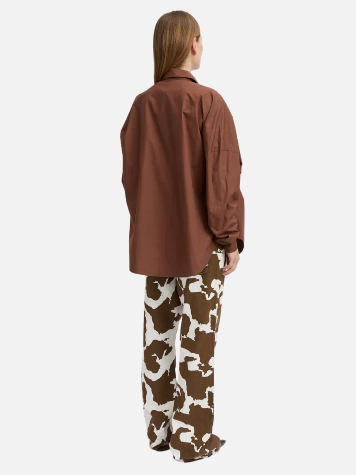 BLANCA | Yvaine Shirt - Brown | Perlu
