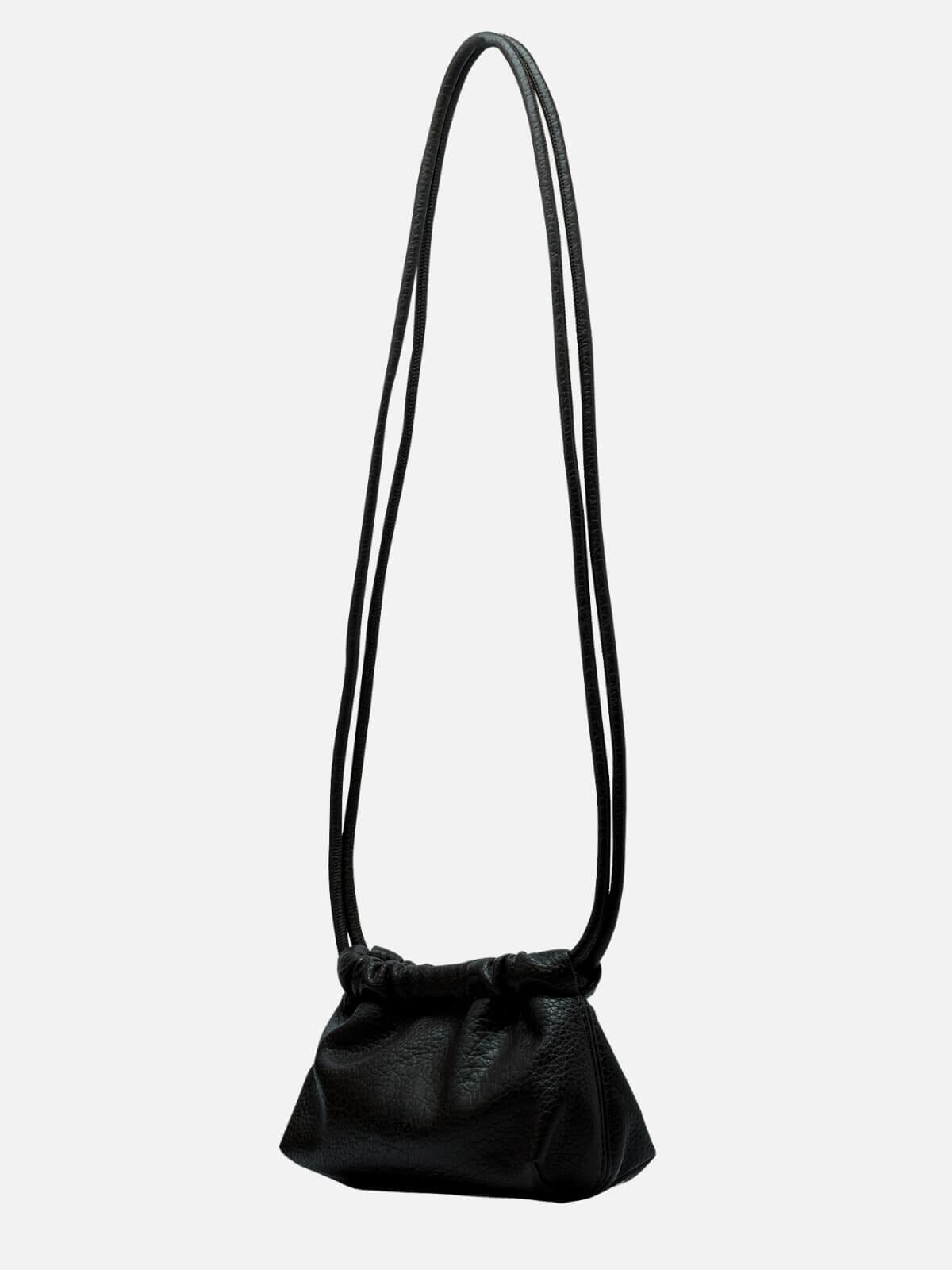 Brie Leon | Alma Mini Bag Re-edition - Black Nappa | Perlu