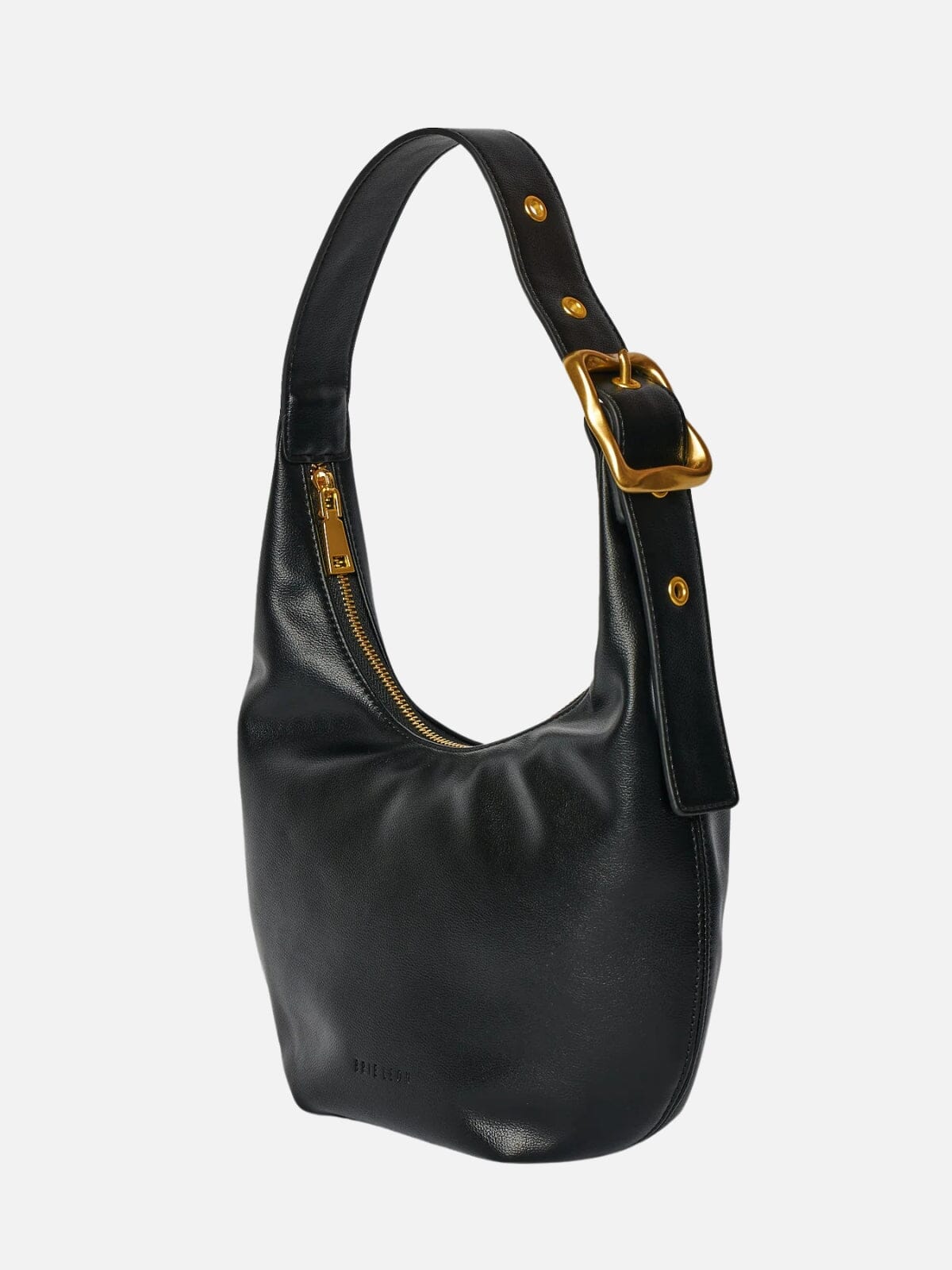 Brie Leon | Everyday Croissant Bag - Black | Perlu