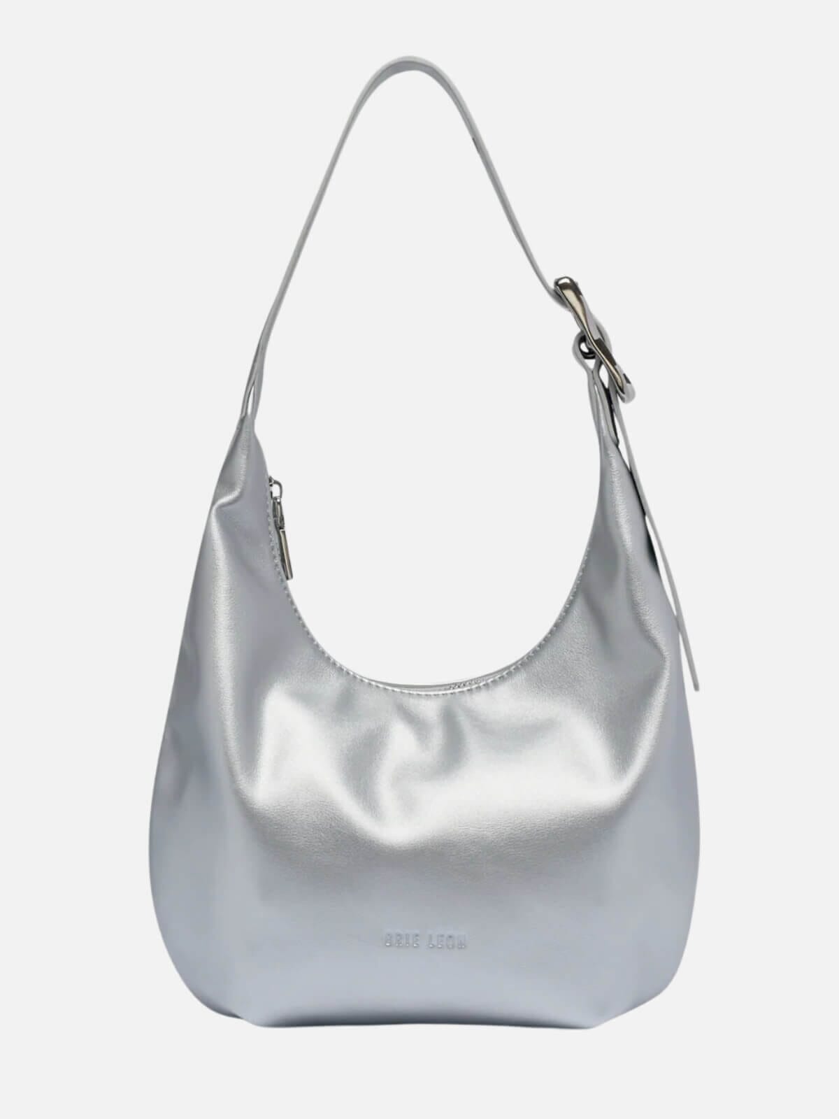 Everyday Croissant Bag - Silver Bags & Purses Brie Leon 