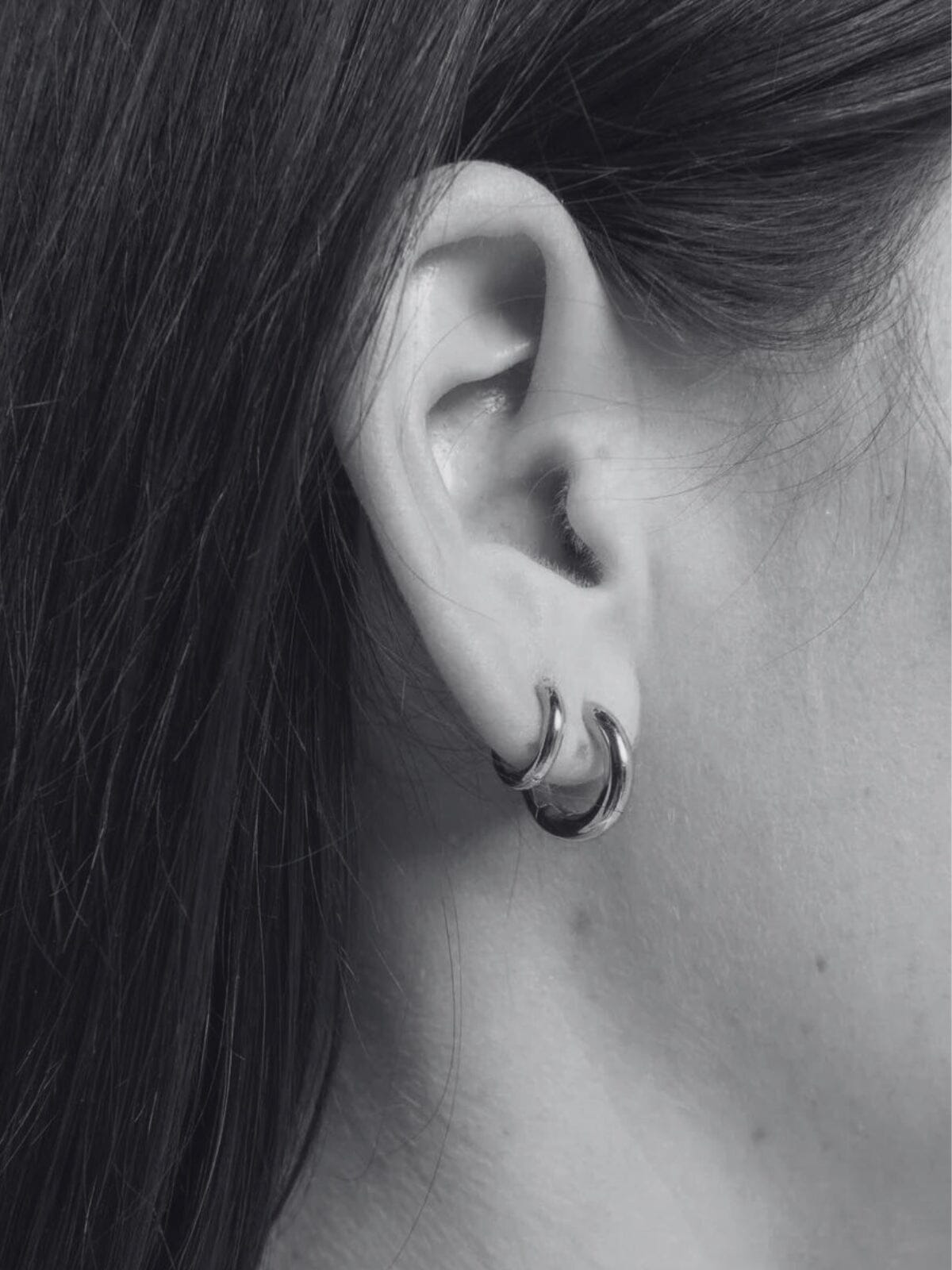 Brie Leon | Everyday Micro Earrings - Silver | Perlu