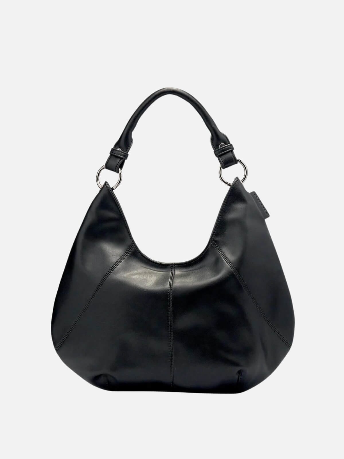 Brie Leon | Mischa Shoulder Bag - Black | Perlu