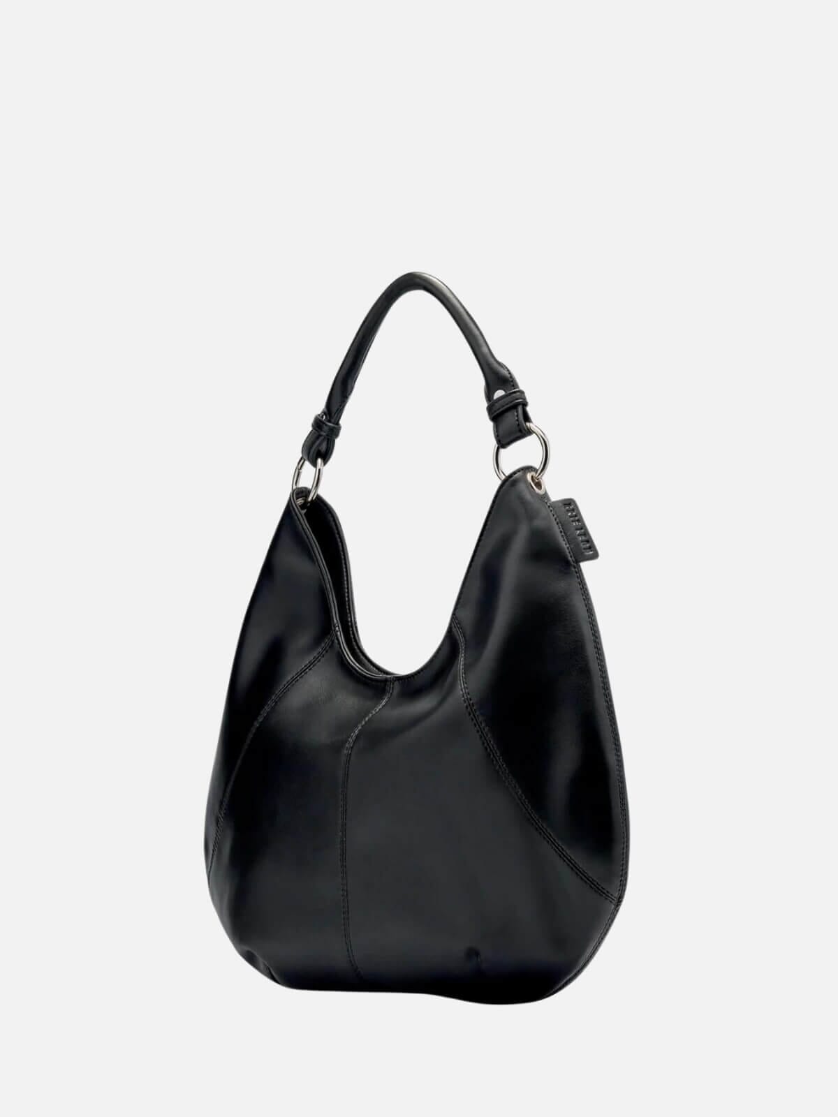 Brie Leon | Mischa Shoulder Bag - Black | Perlu