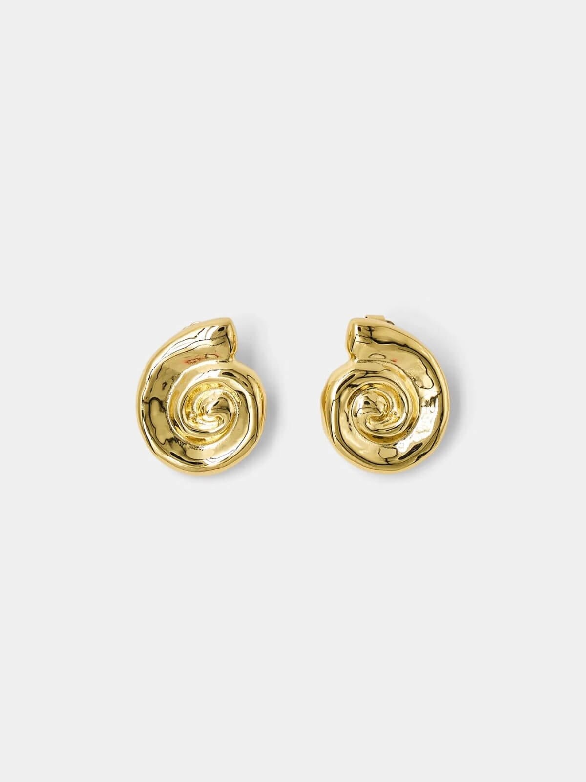 Brie Leon | Spiral Earrings - Gold | Perlu