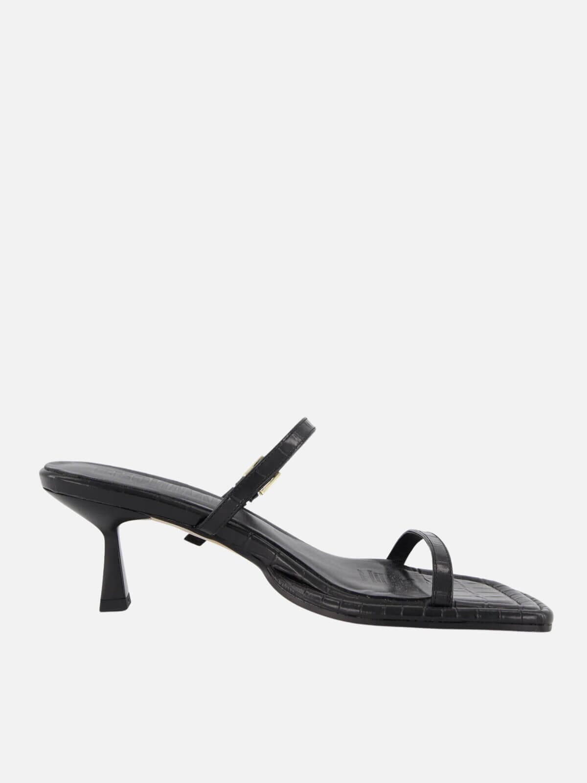 Bronwyn | Lou Lou - Black Croc | Perlu