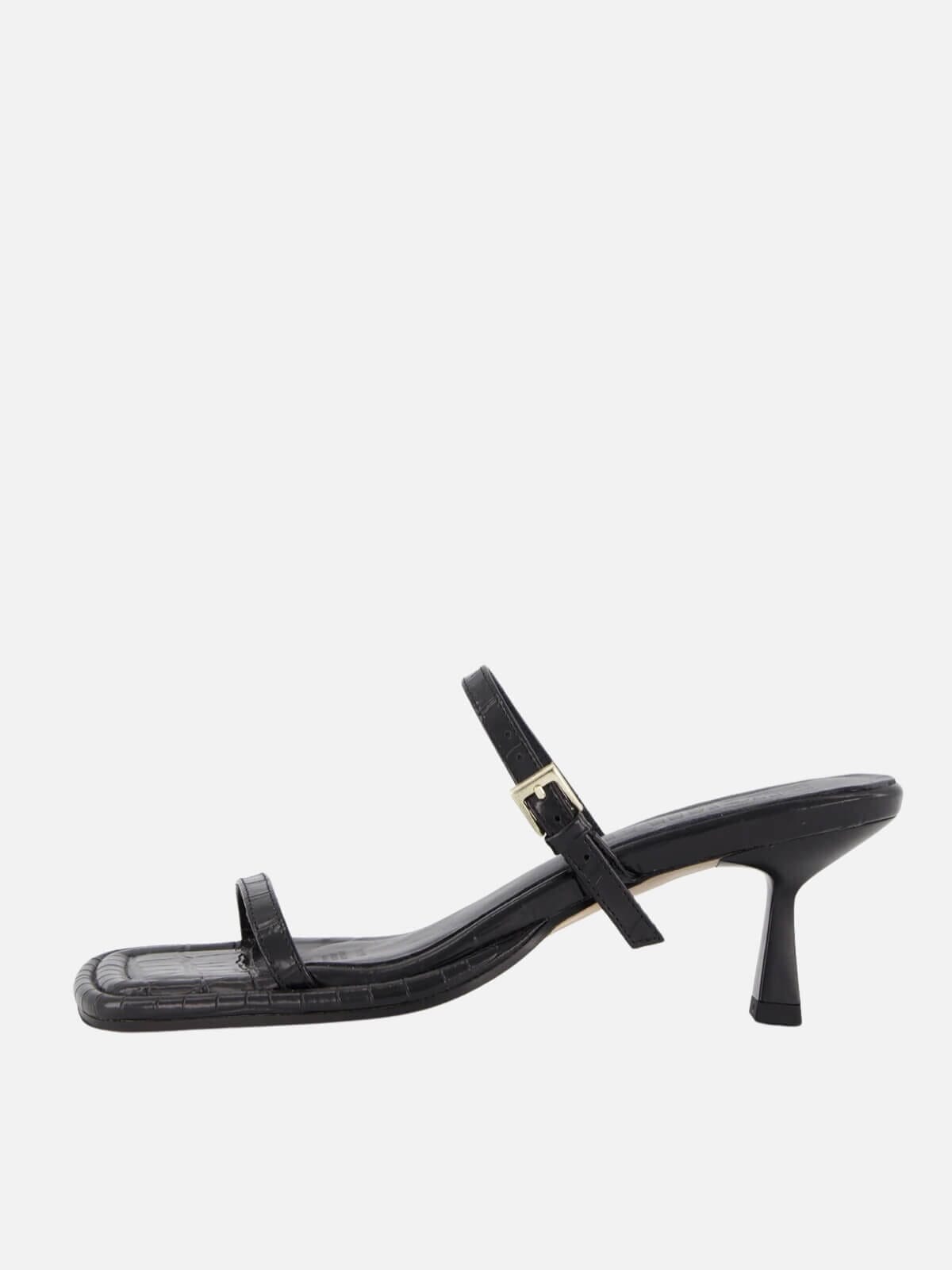 Bronwyn | Lou Lou - Black Croc | Perlu