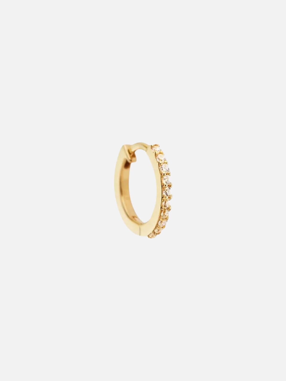 By Charlotte | 14k Gold Celestial Sleeper - Single (Pair $270) | Perlu