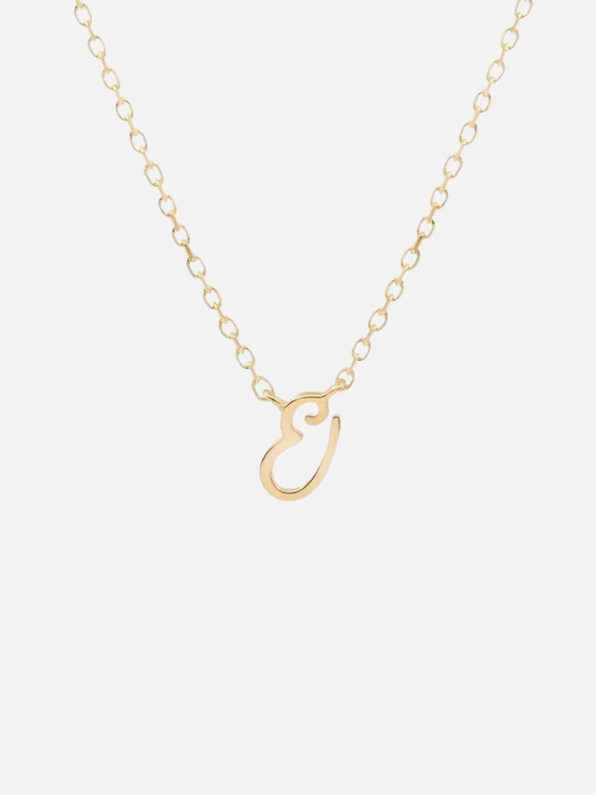 14K Gold Love Letter Necklace Necklaces By Charlotte 