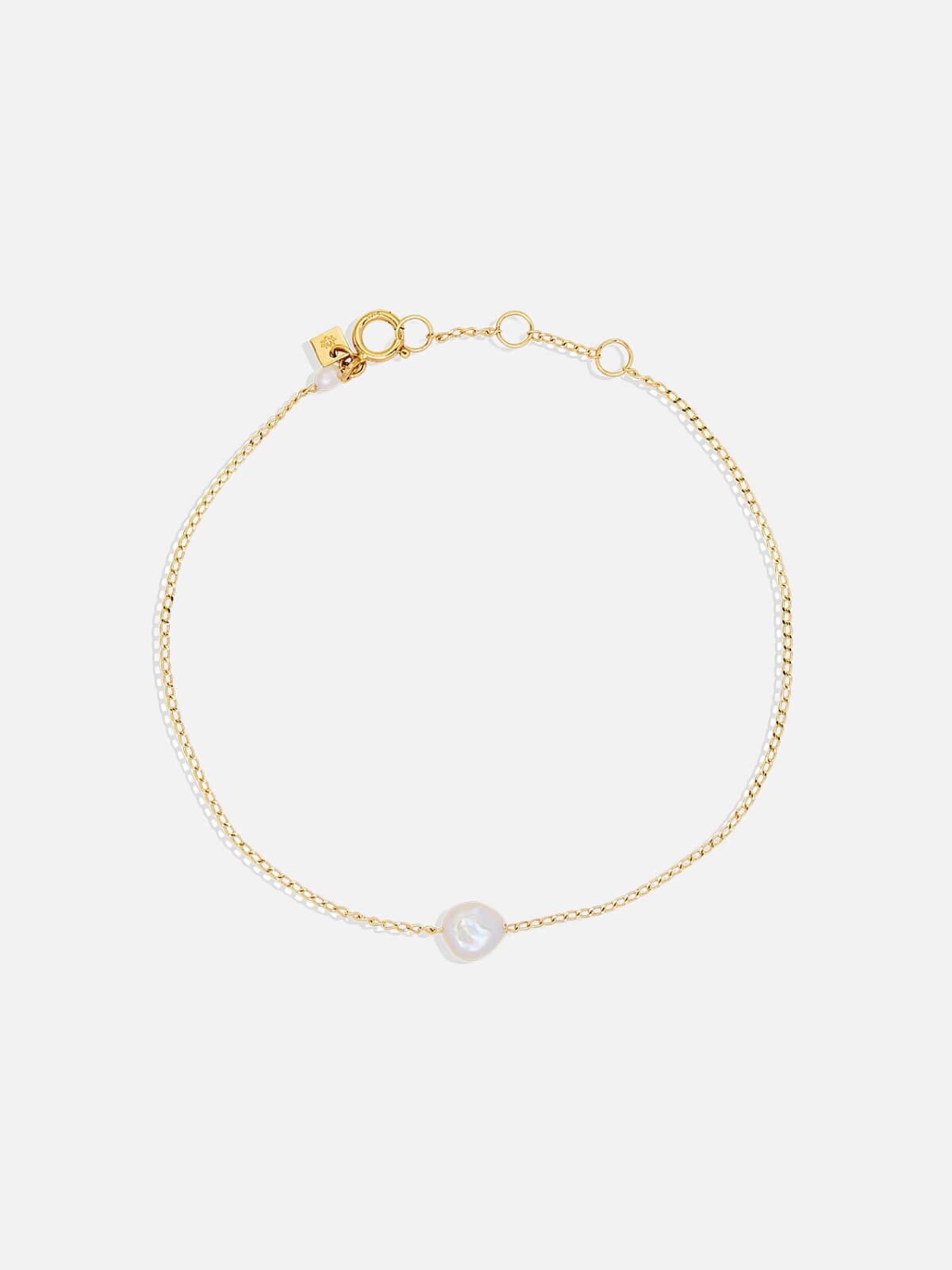 By Charlotte | 14k Gold Tranquility Bracelet | Perlu