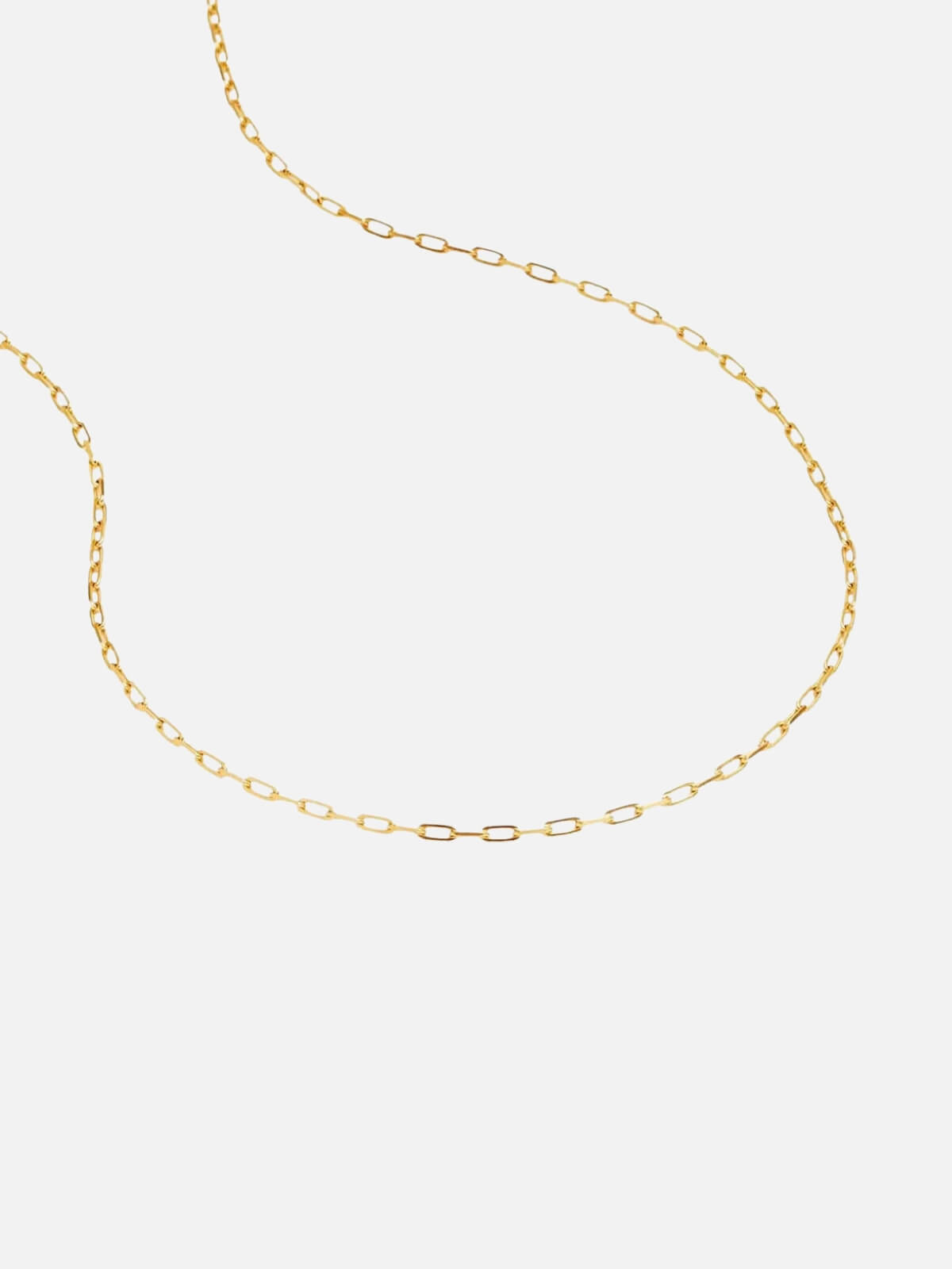 18" Link Chain Necklace - Gold