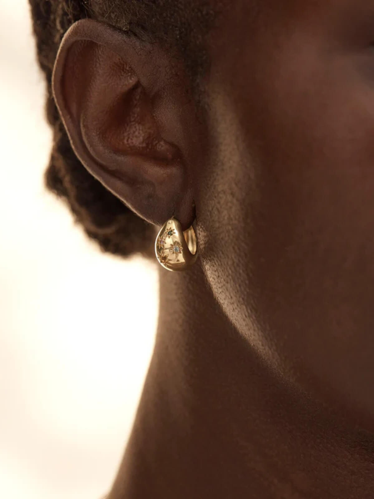 18k Gold Vermeil Awaken Your Soul Hoops