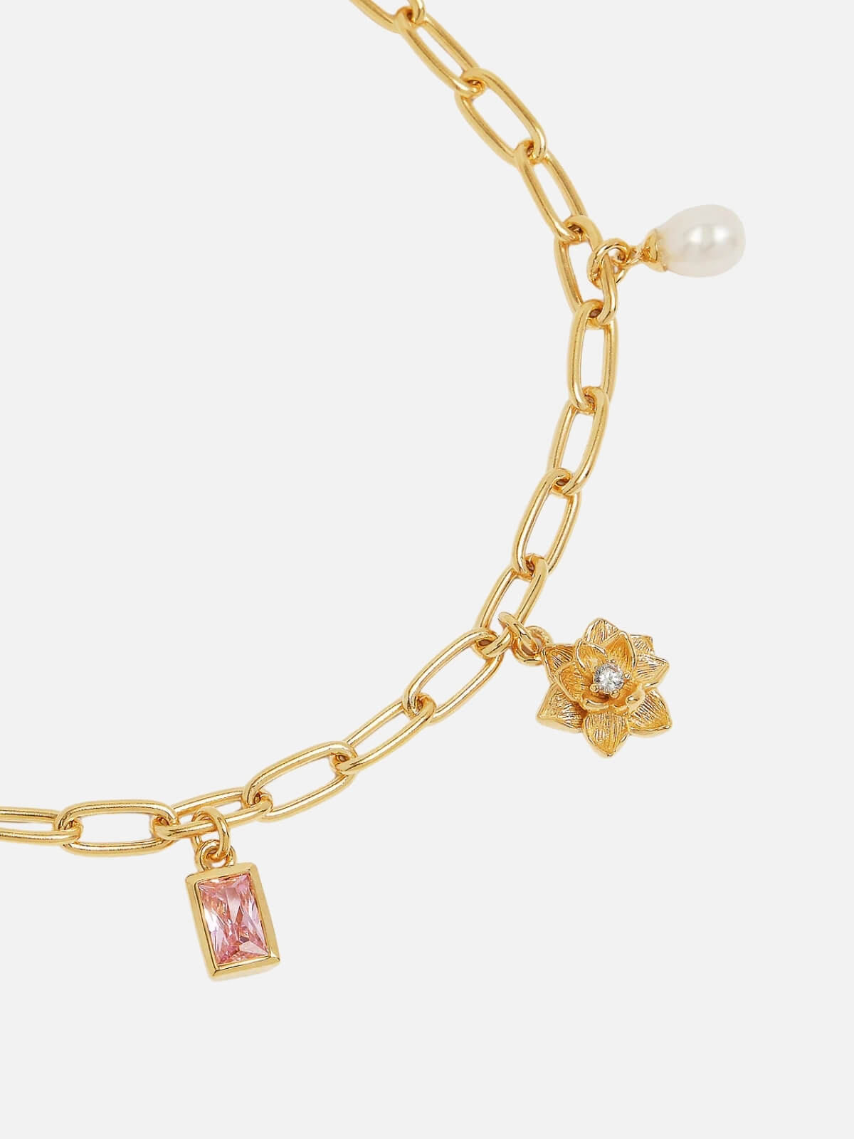 18k Gold Vermeil Bloom With Grace Bracelet