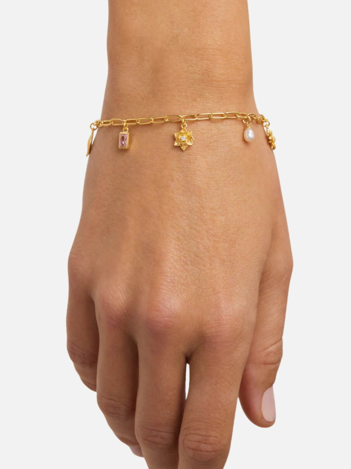 18k Gold Vermeil Bloom With Grace Bracelet