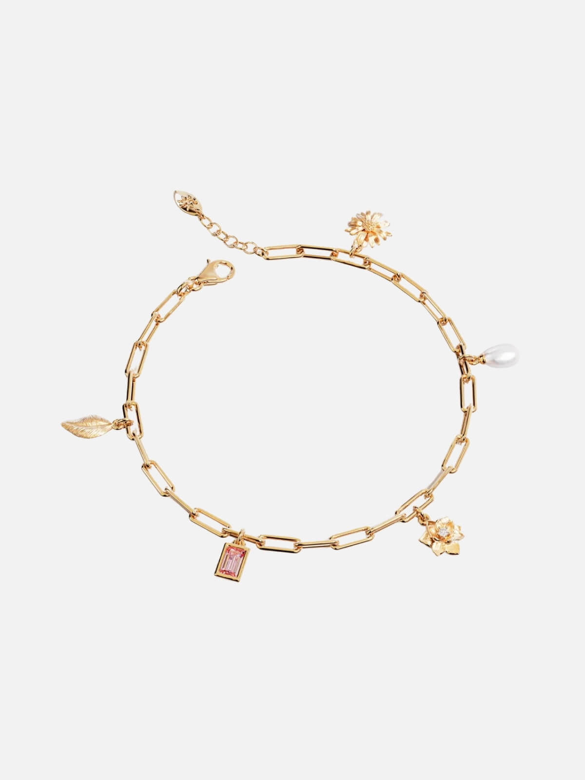 18k Gold Vermeil Bloom With Grace Bracelet