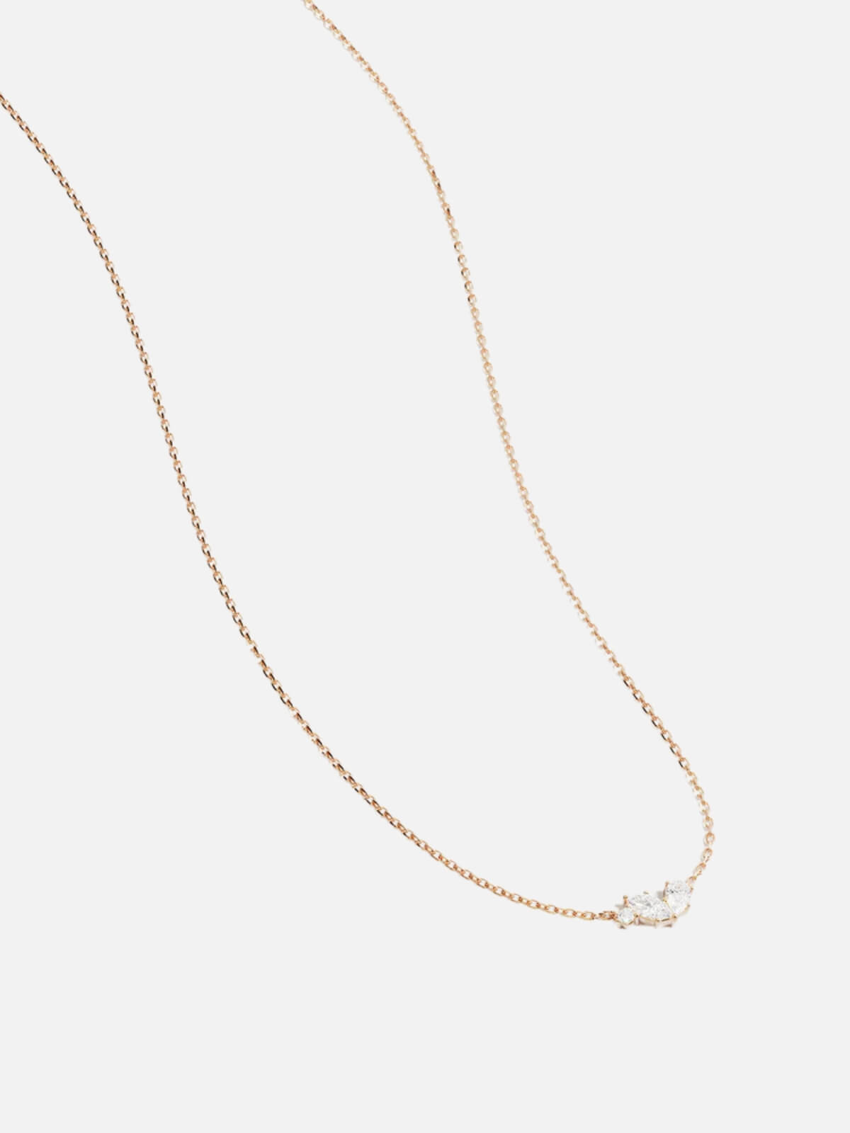 18k Gold Vermeil Crystal Wings Neckace