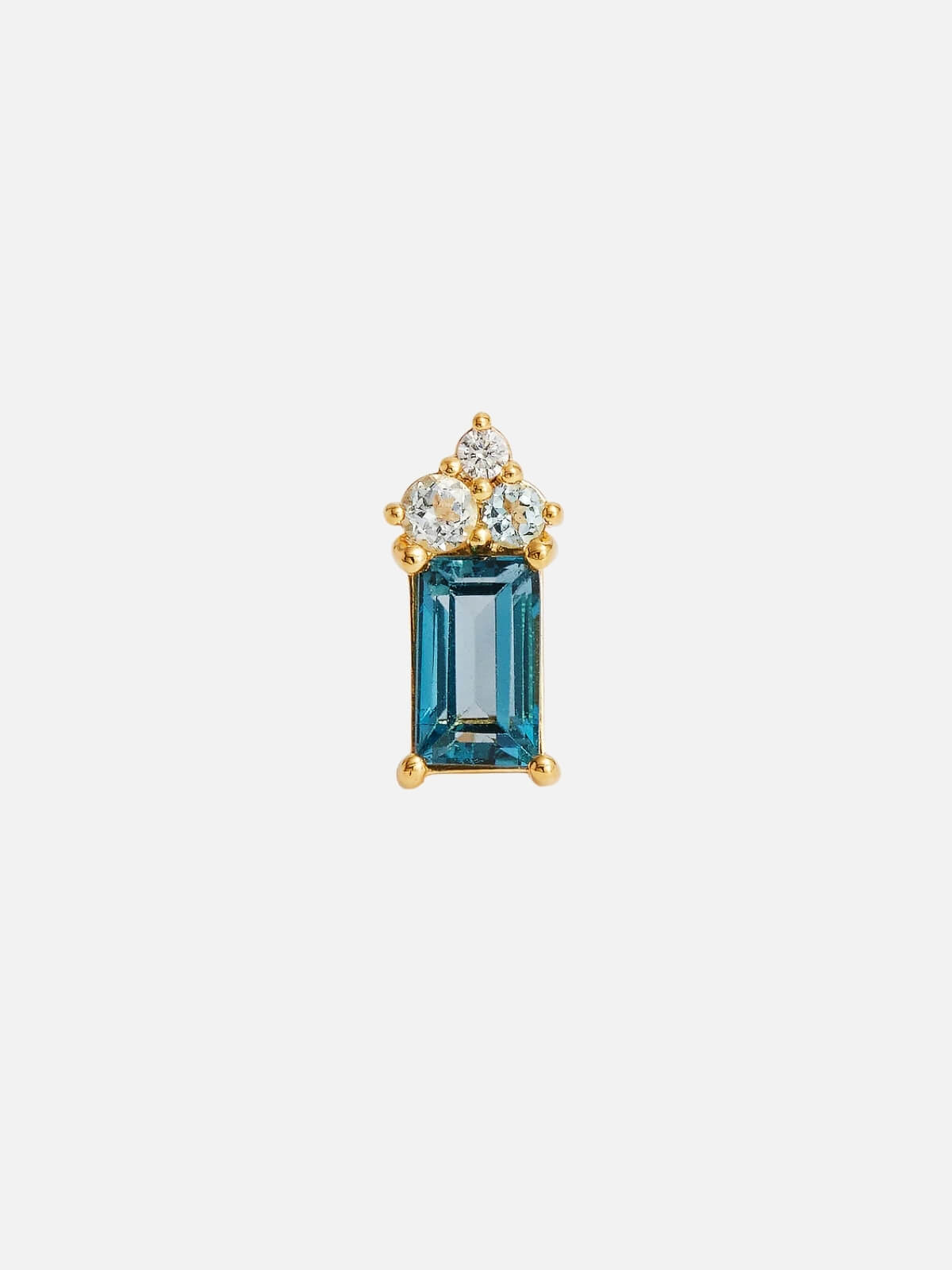18k Gold Vermeil Endless Devotion Stud Earrings