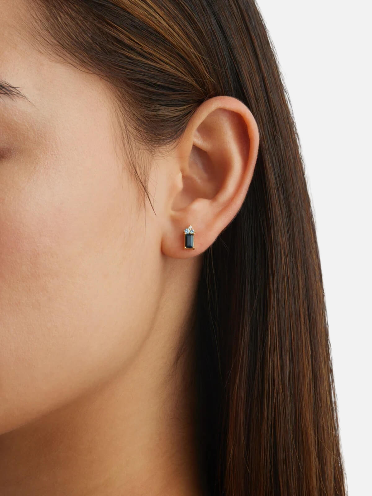 18k Gold Vermeil Endless Devotion Stud Earrings