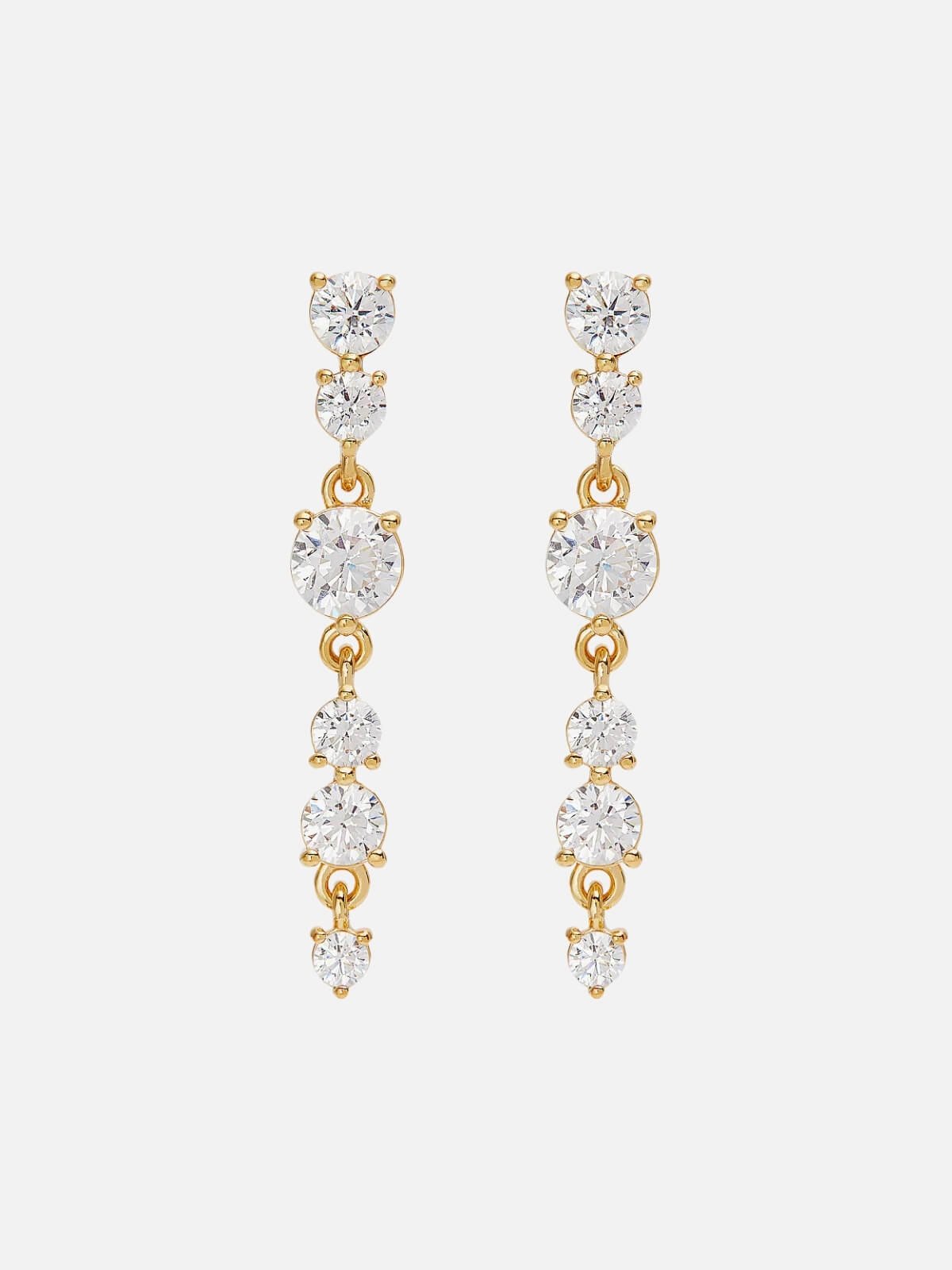 18k Gold Vermeil Forever Yours Drop Earrings