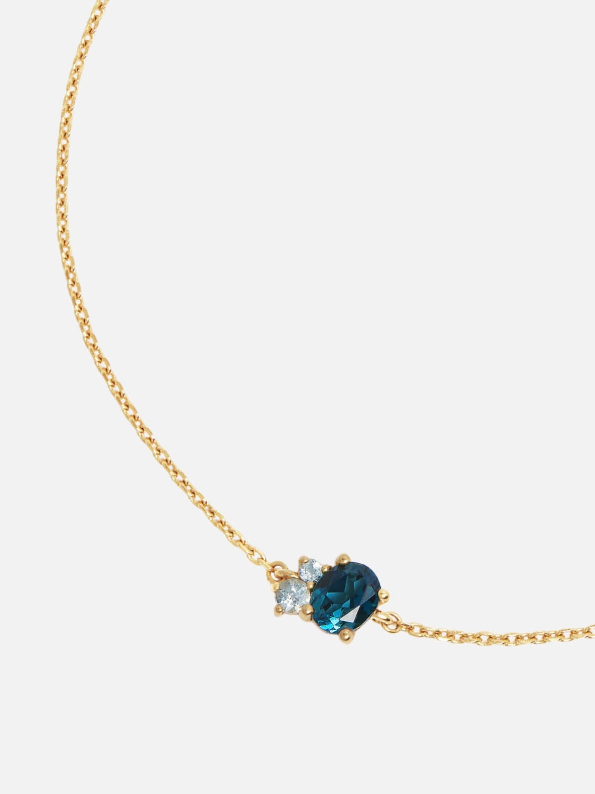 18k Gold Vermeil Kindred Birthstone Bracelet - December