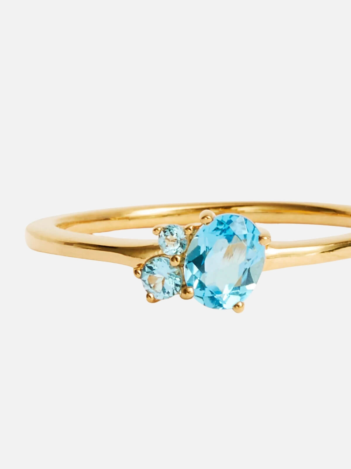 18k Gold Vermeil Kindred Birthstone Ring - March