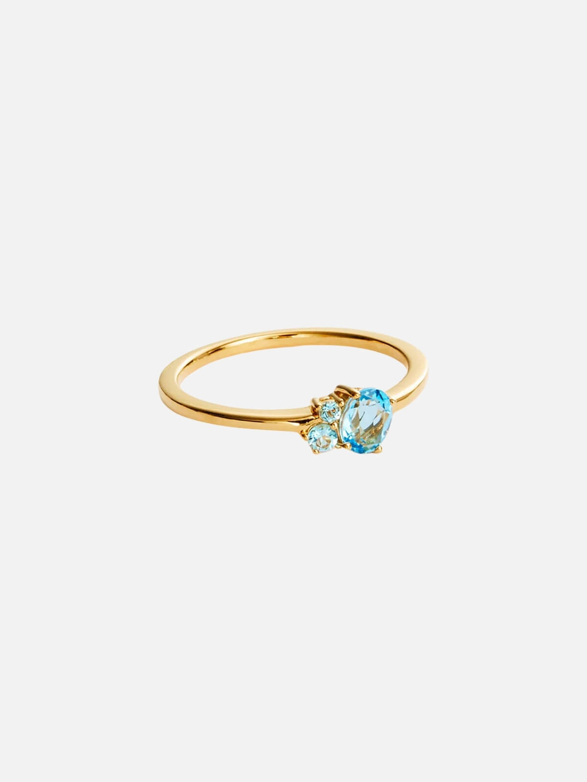 18k Gold Vermeil Kindred Birthstone Ring - March