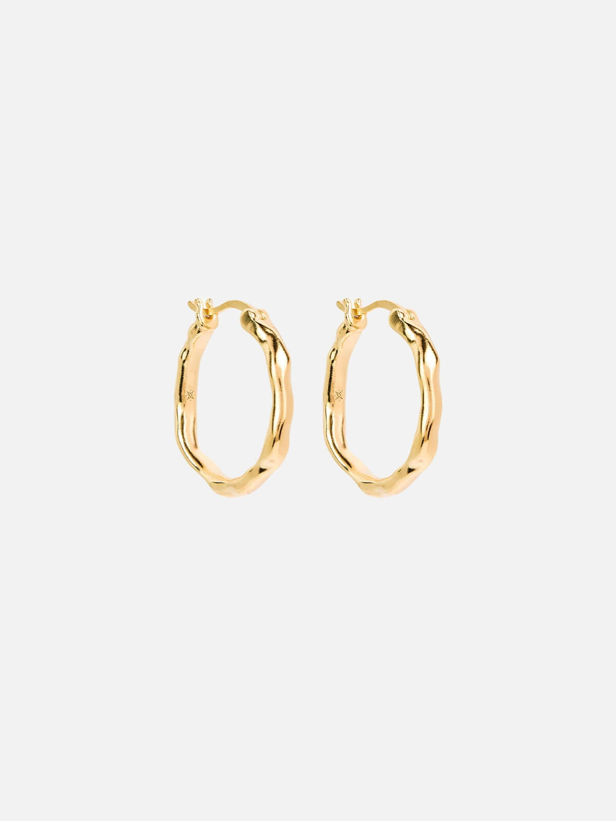 18k Gold Vermeil Lover Hoops