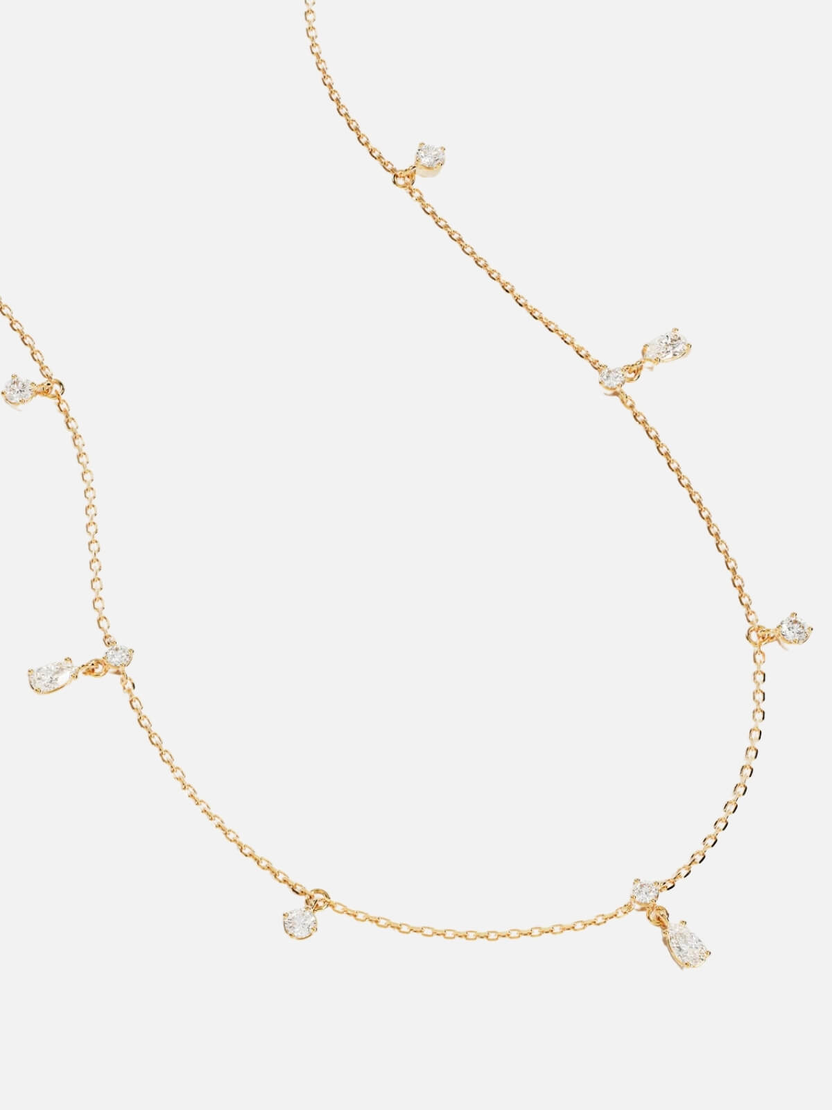 18k Gold Vermeil No Rain, No Flowers Choker