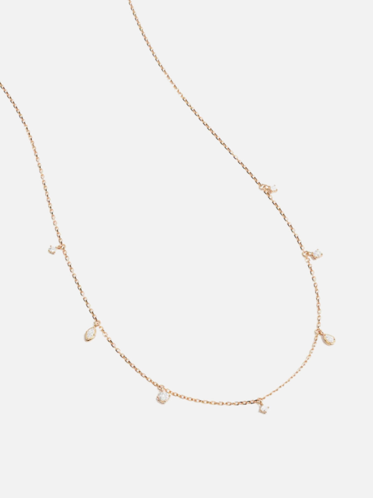18k Gold Vermeil Scattered Light Choker
